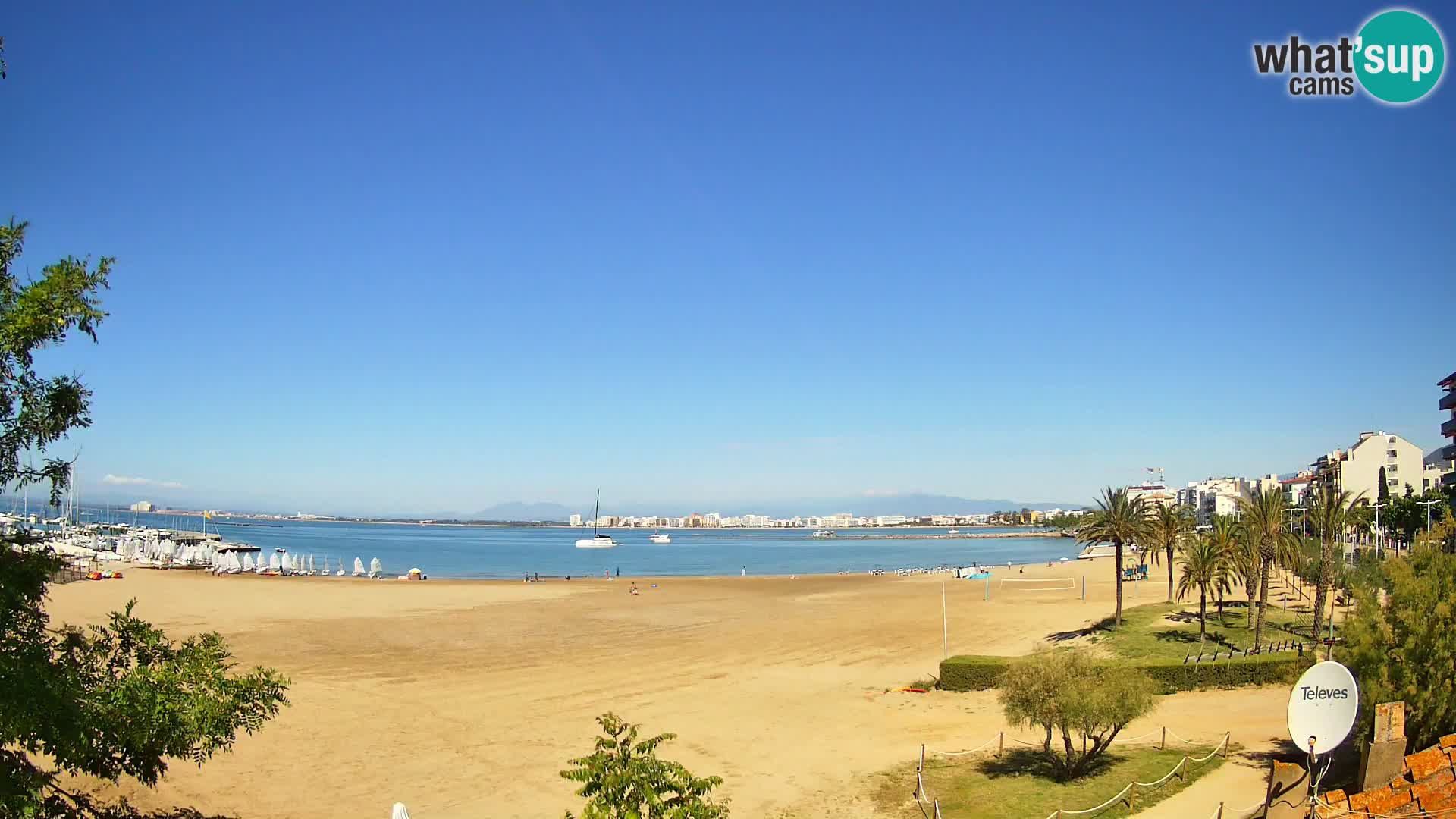 Webcam Playa La Perola | ROSES | Costa Brava