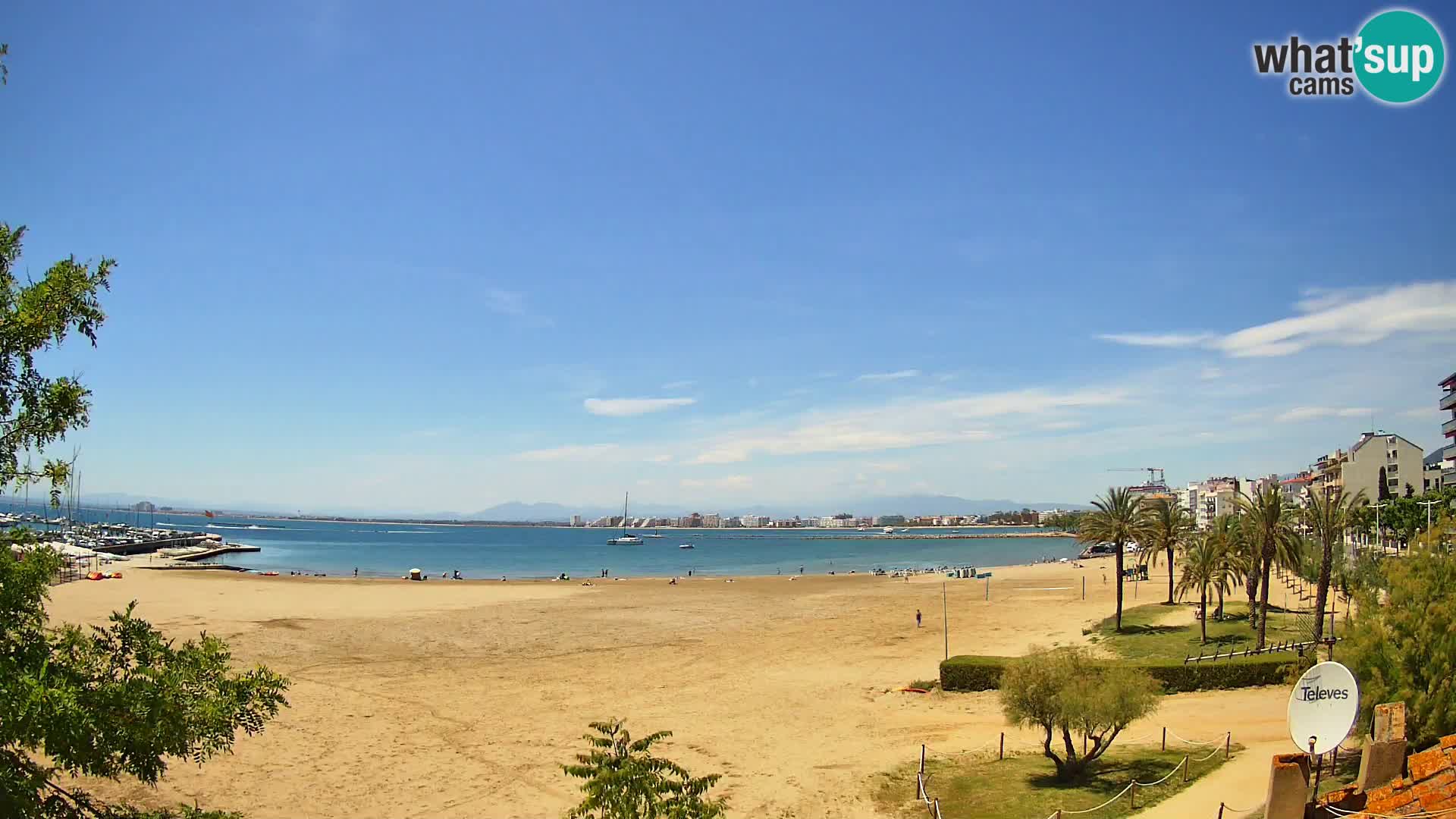 Webcam Playa La Perola | ROSES | Costa Brava