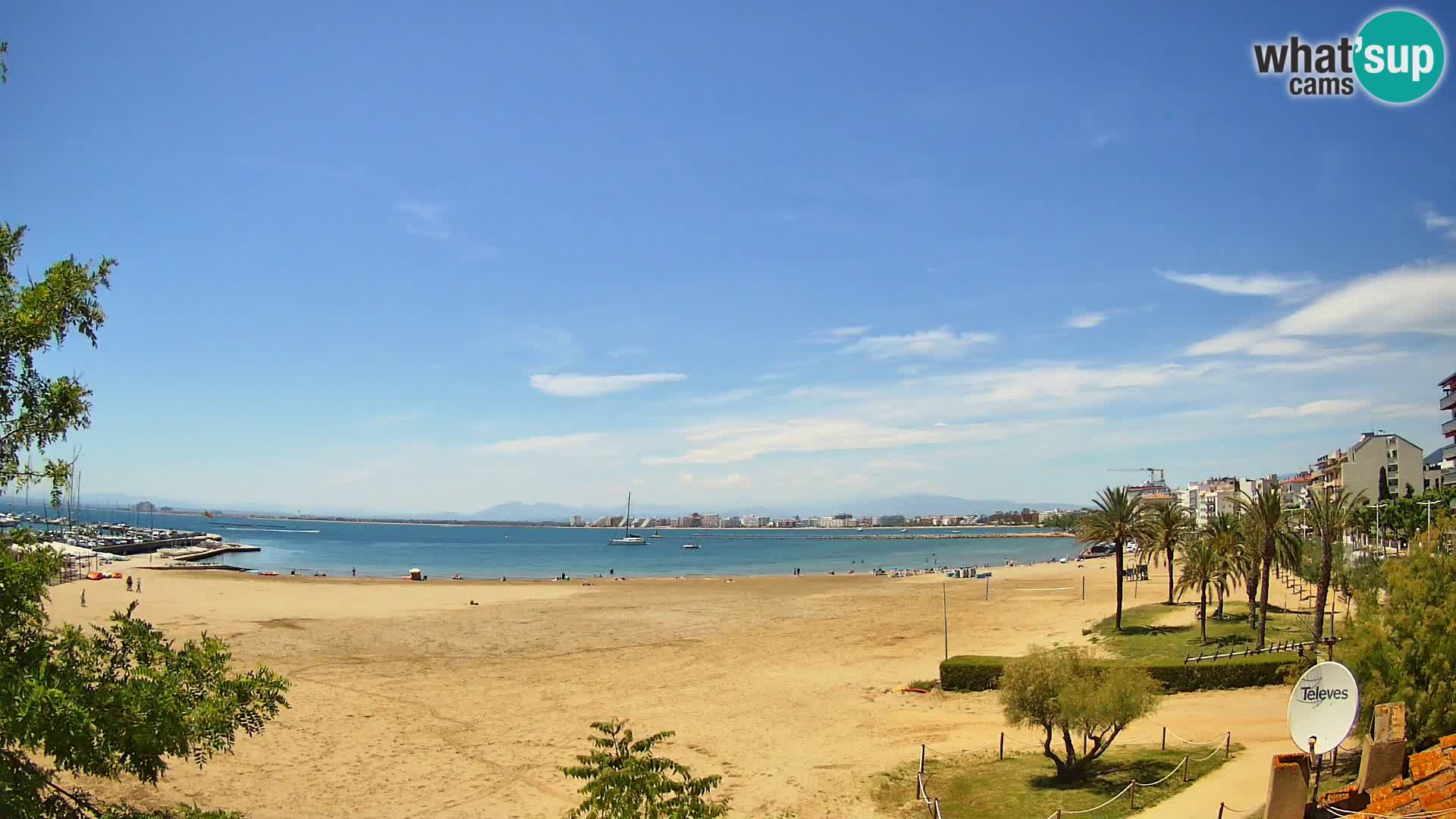 Kamera plaža La Perola | ROSES | Costa Brava