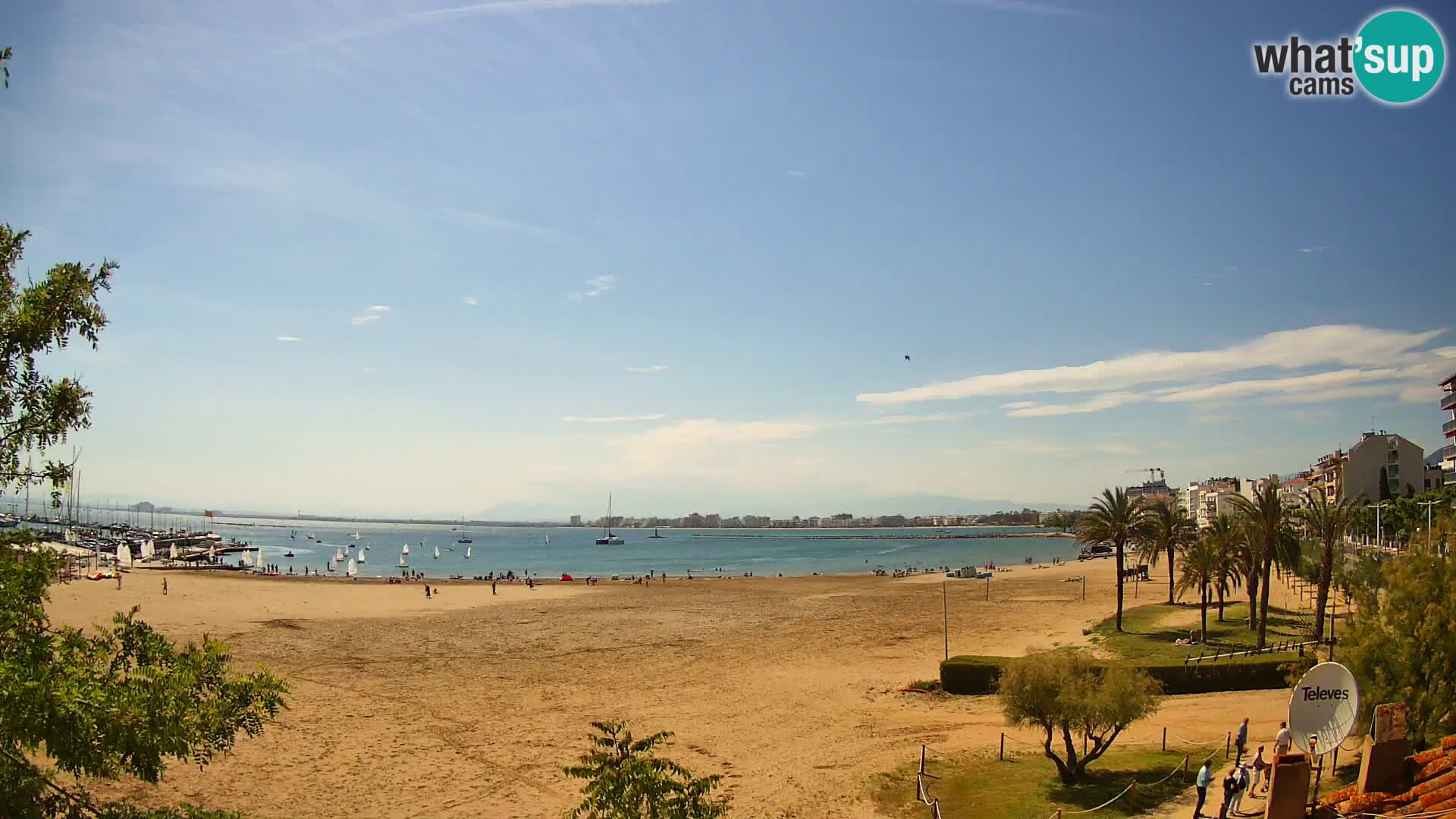Webcam plage La Perola | ROSES | Costa Brava