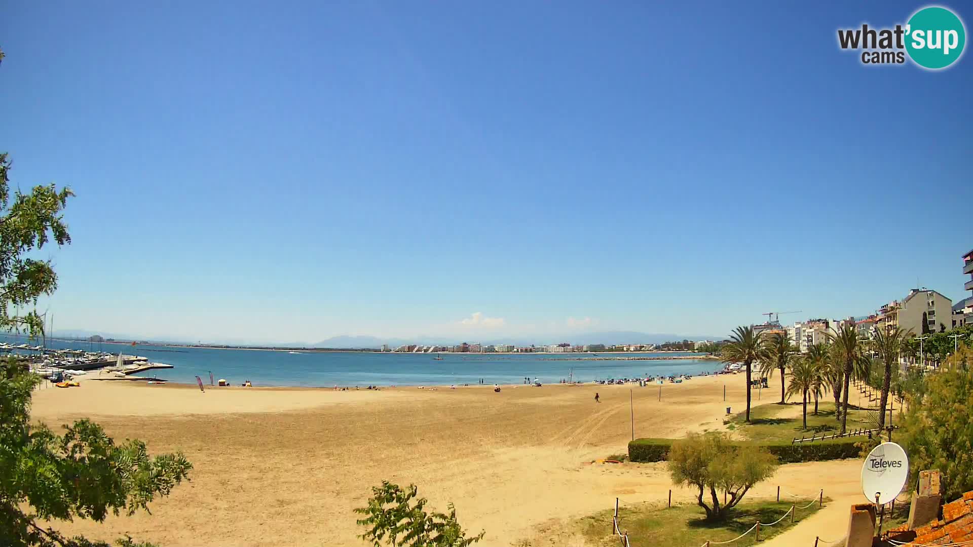 Webcam spiaggia La Perola | ROSES | Costa Brava