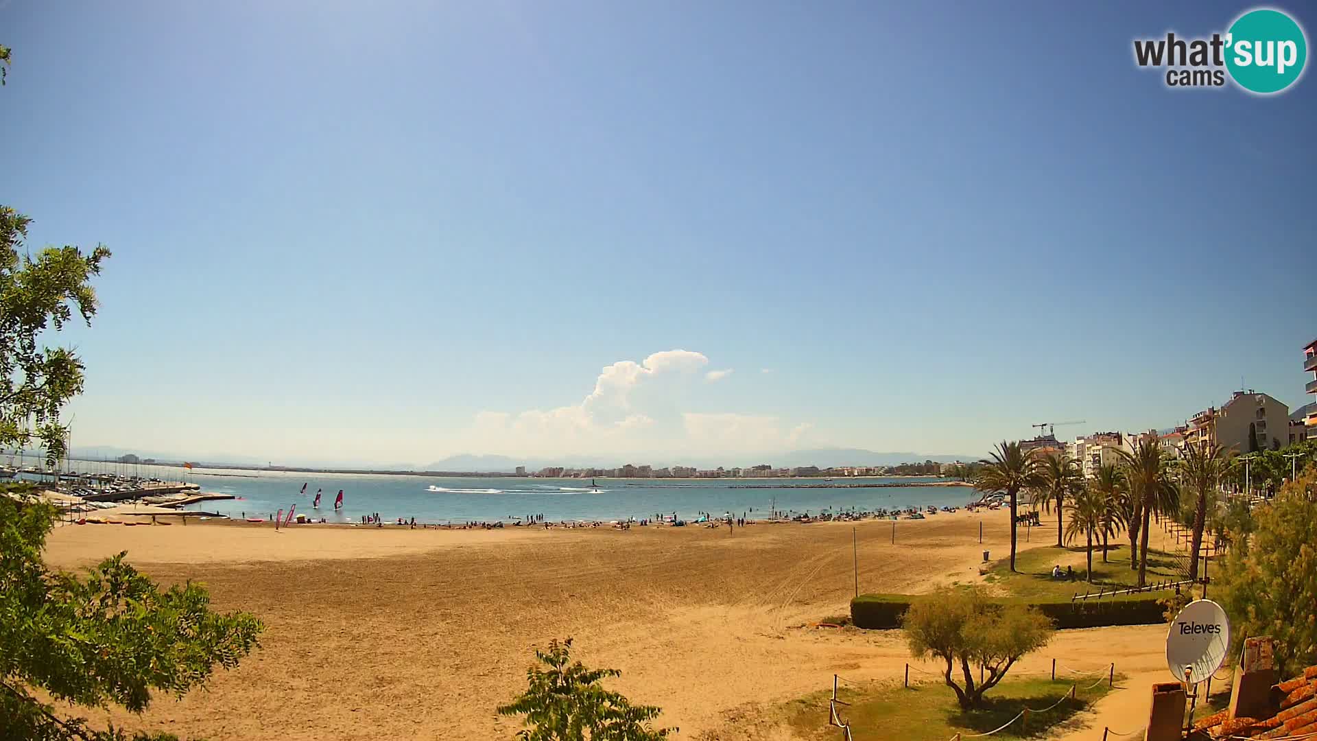 Webcam Strand La Perola | ROSES | Costa Brava