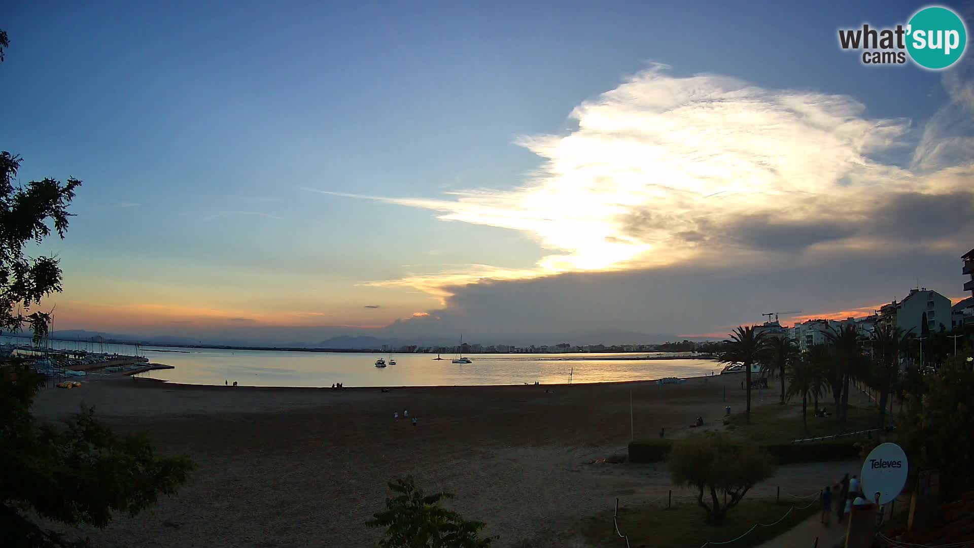 Webcam Strand La Perola | ROSES | Costa Brava
