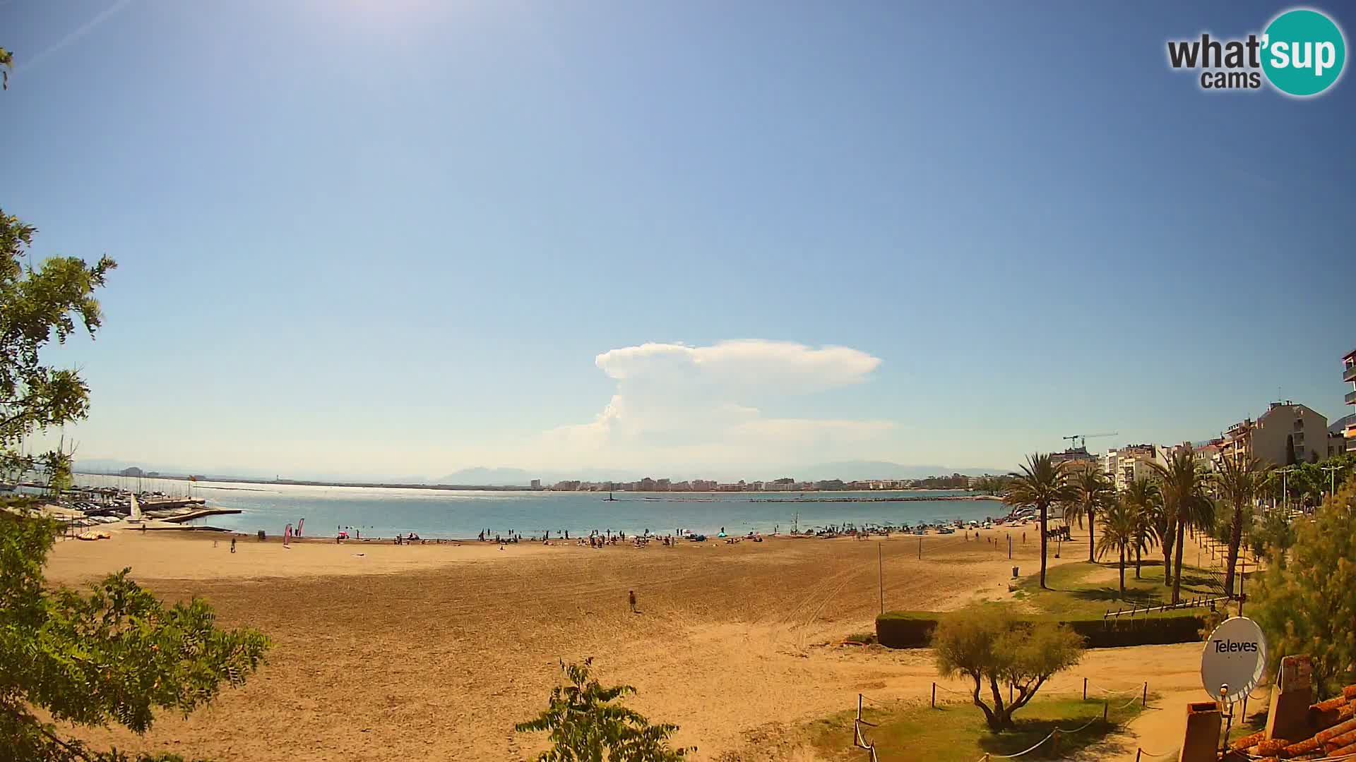 Webcam Strand La Perola | ROSES | Costa Brava