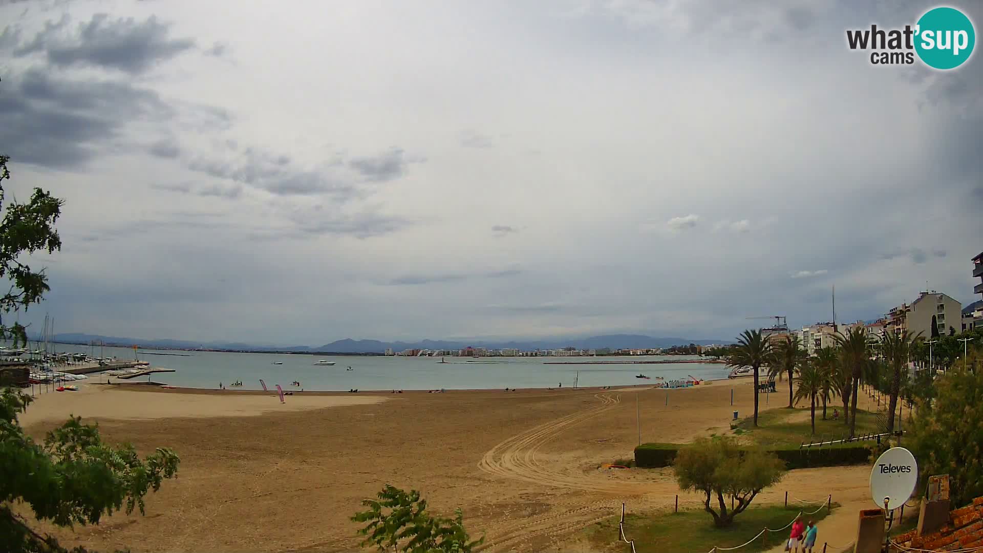 Webcam La Perola beach | ROSES | Costa Brava