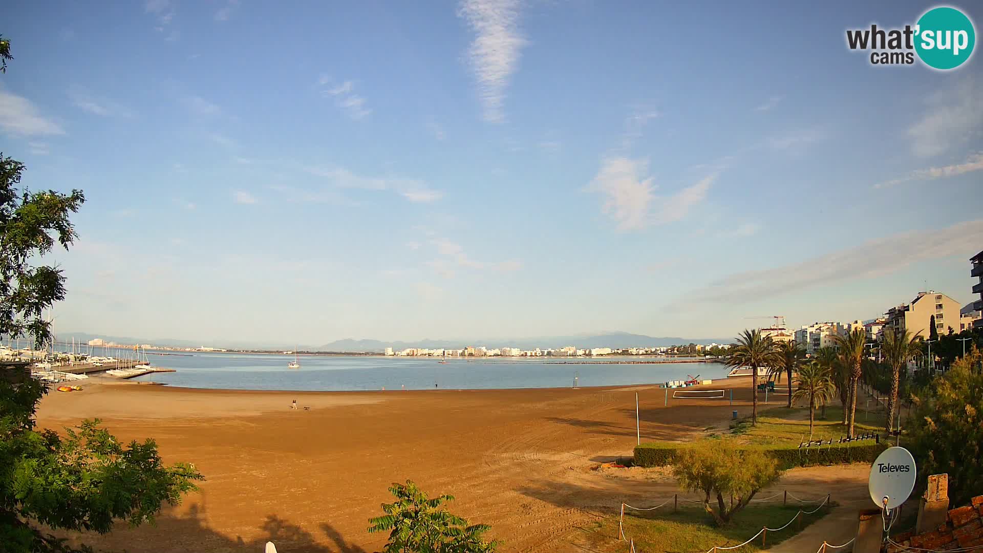 Webcam plage La Perola | ROSES | Costa Brava