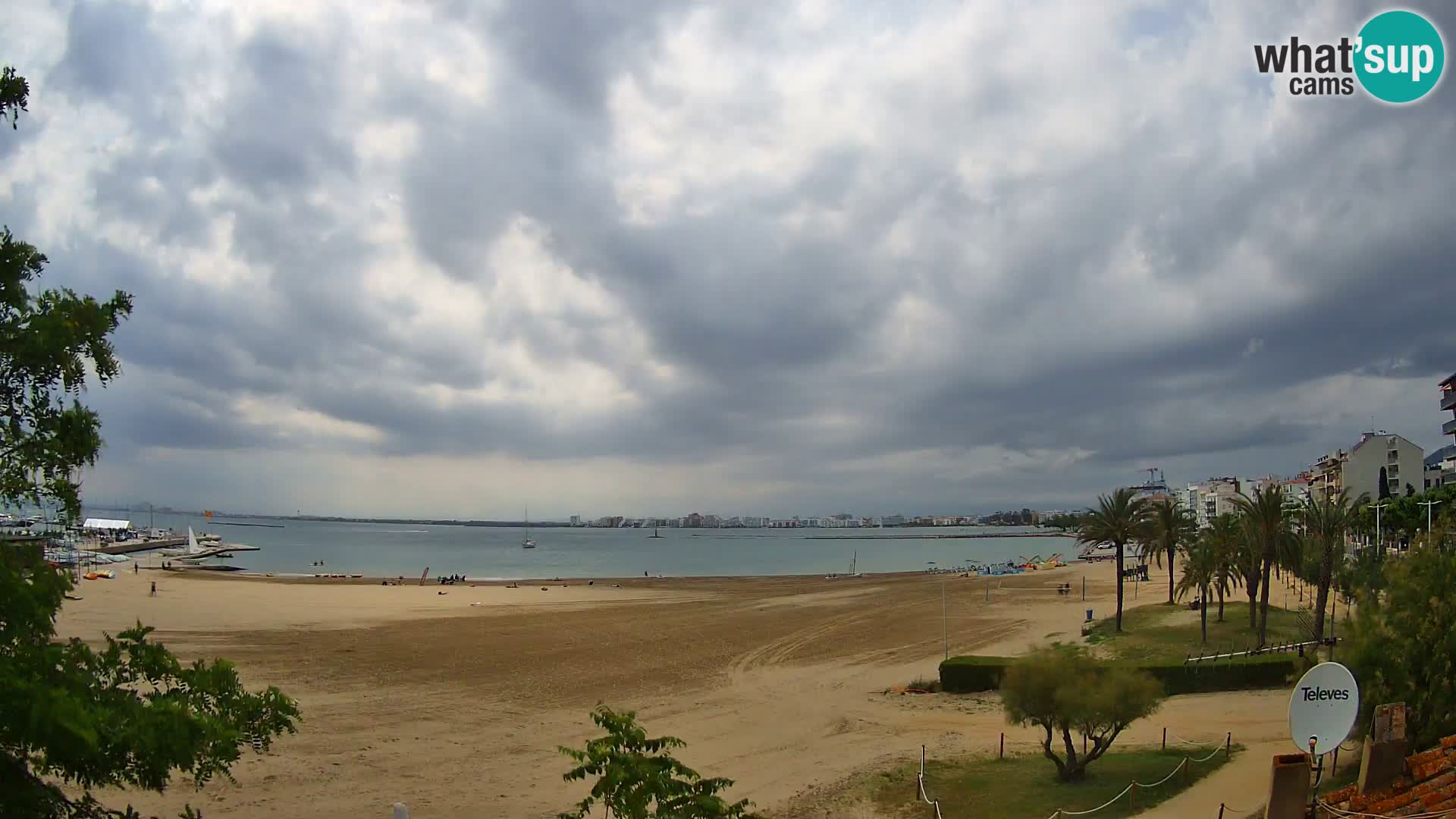 Webcam La Perola beach | ROSES | Costa Brava