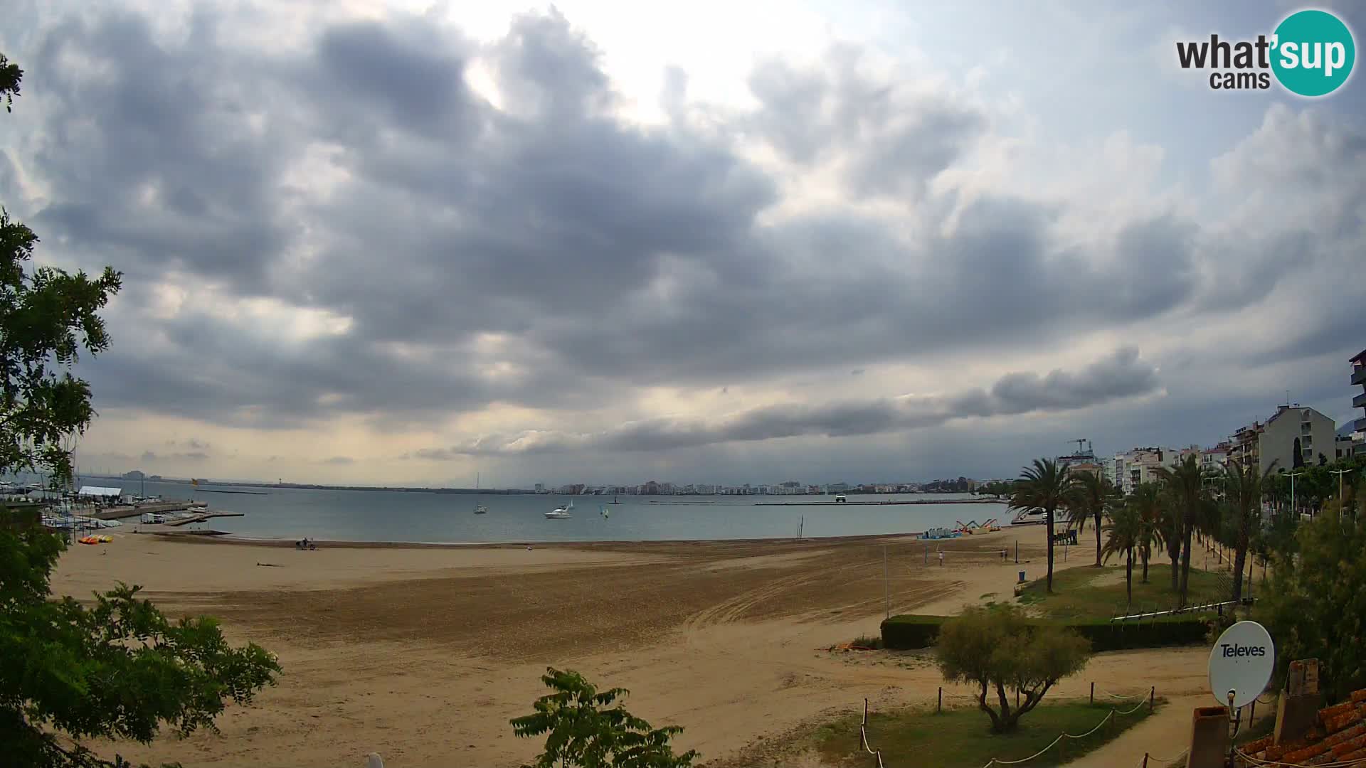 Webcam Strand La Perola | ROSES | Costa Brava