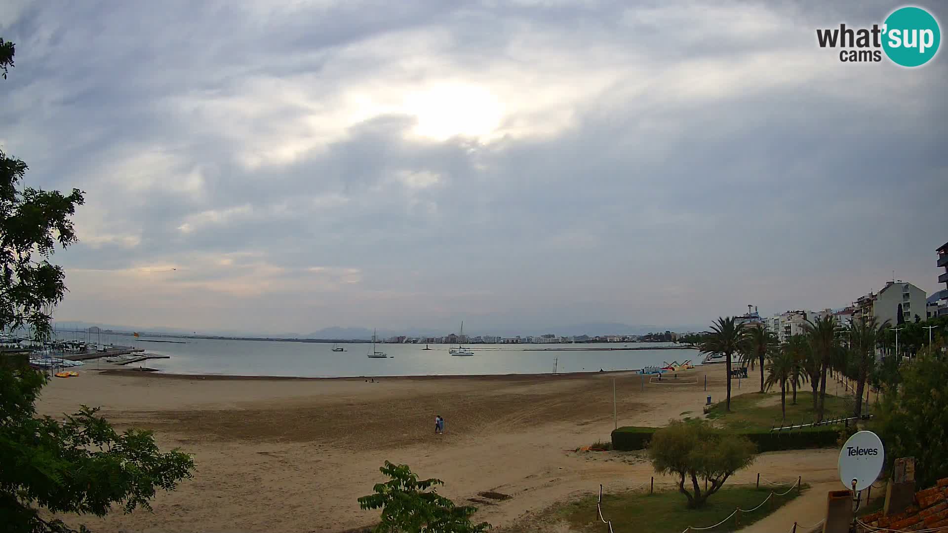 Webcam plage La Perola | ROSES | Costa Brava