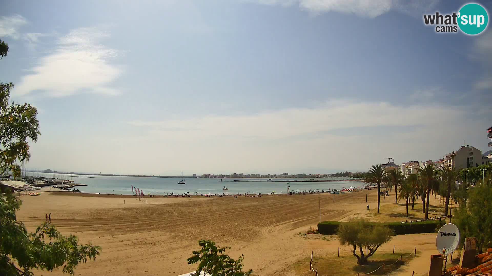 Webcam La Perola beach | ROSES | Costa Brava