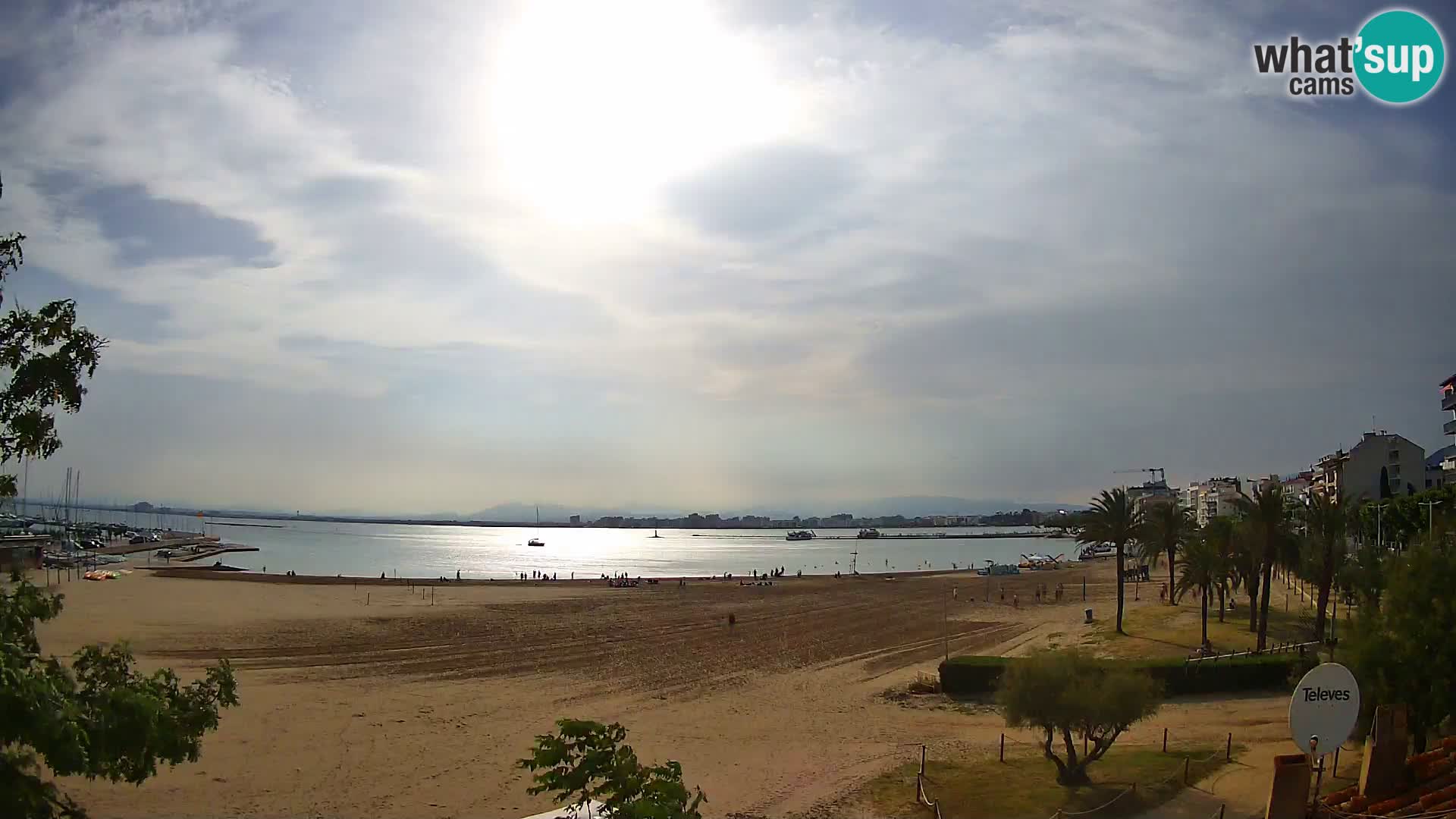 Webcam La Perola beach | ROSES | Costa Brava