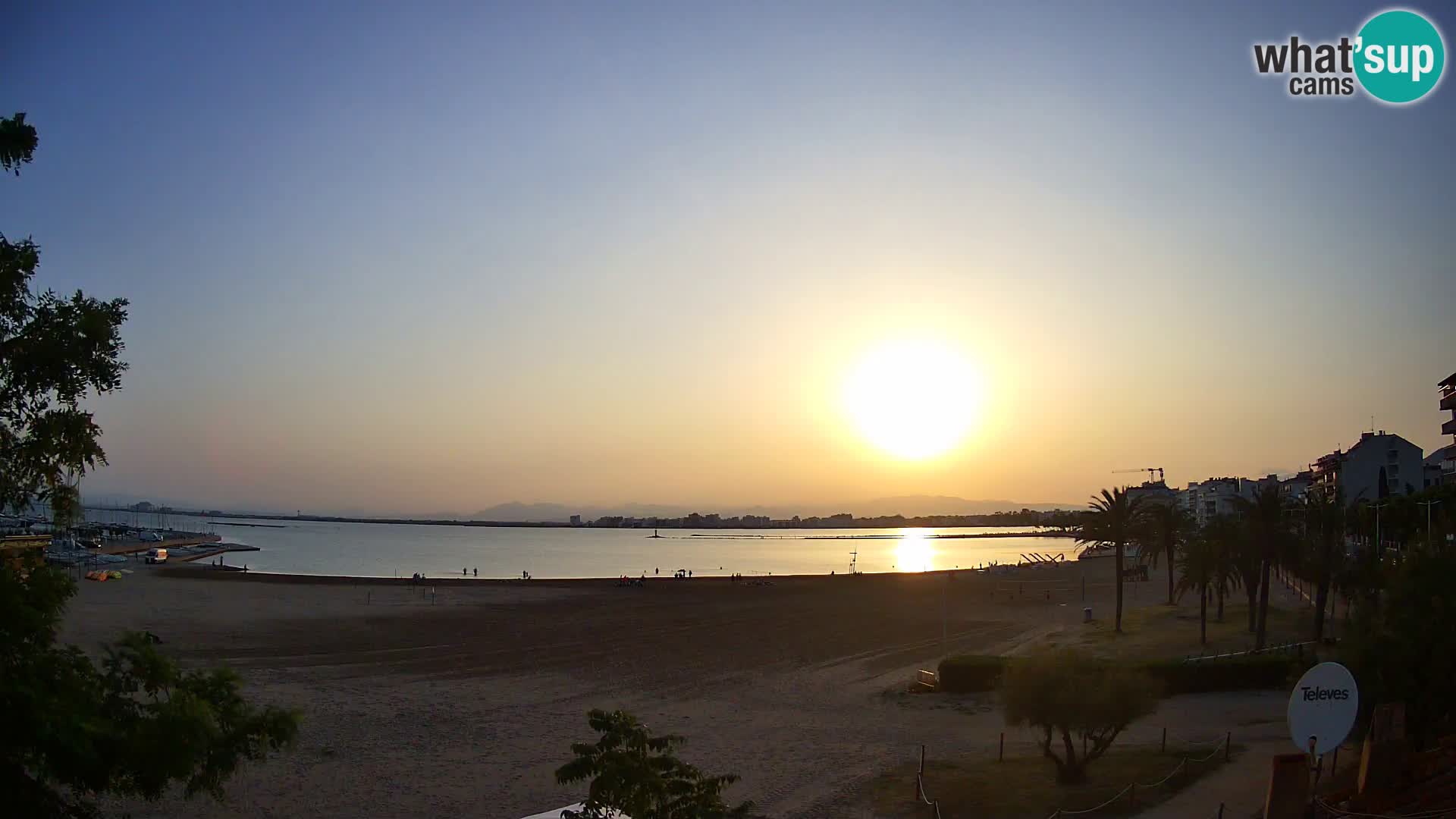 Webcam La Perola beach | ROSES | Costa Brava