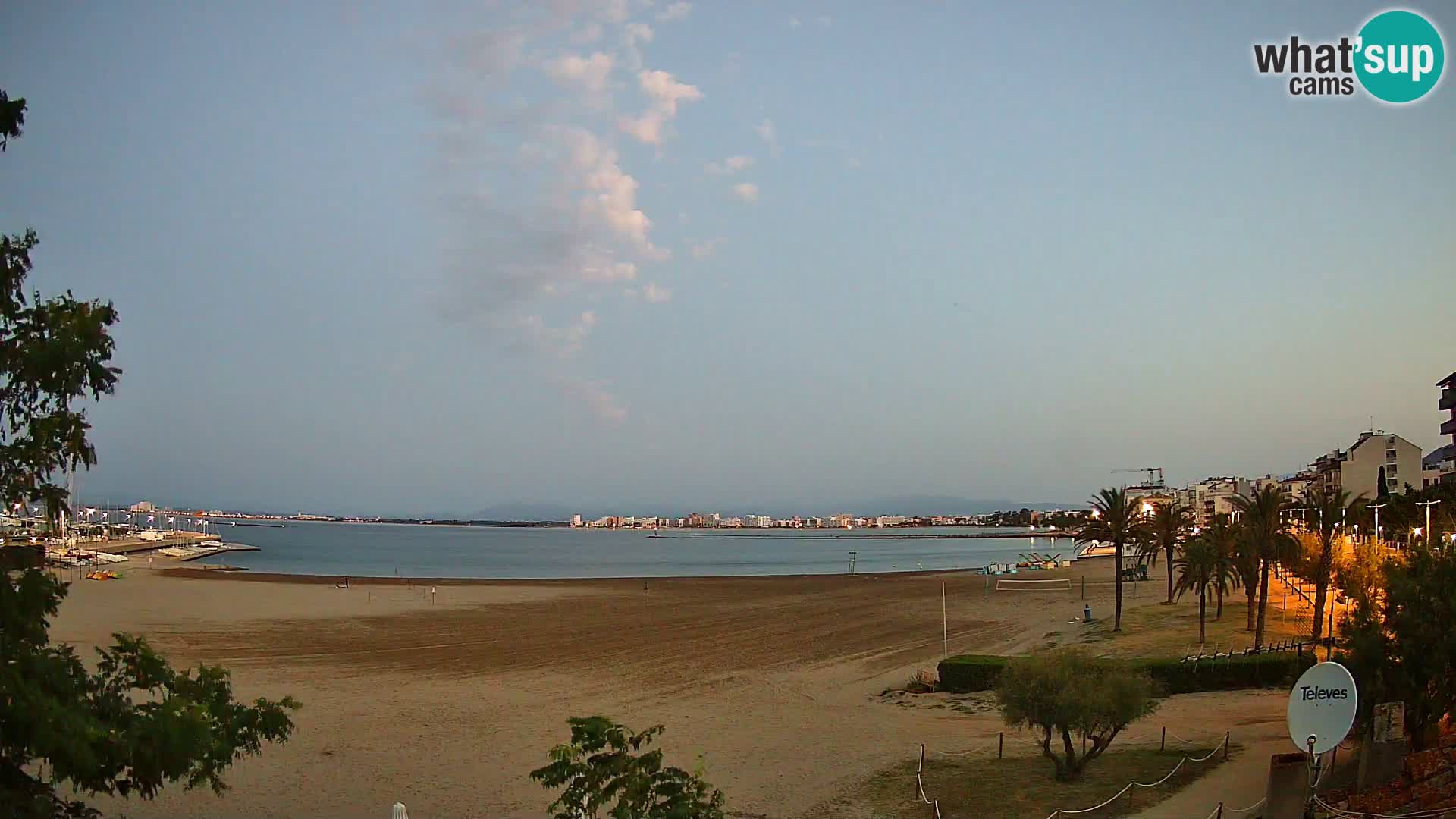 Webcam La Perola beach | ROSES | Costa Brava