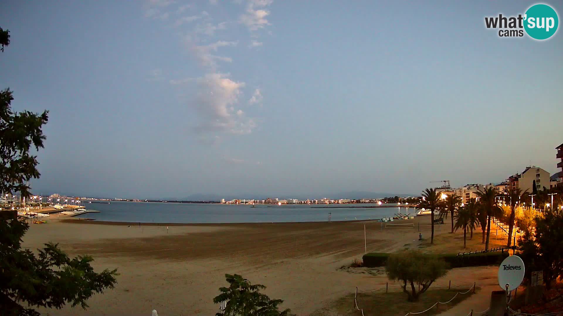 Webcam La Perola beach | ROSES | Costa Brava