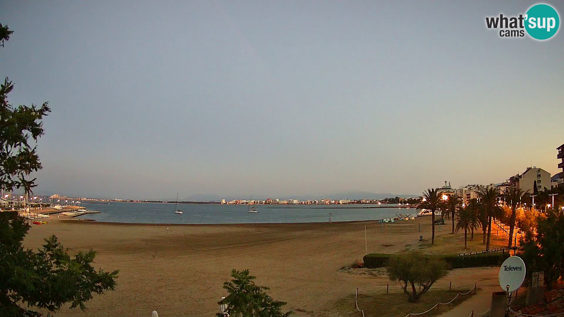 Webcam La Perola beach | ROSES | Costa Brava