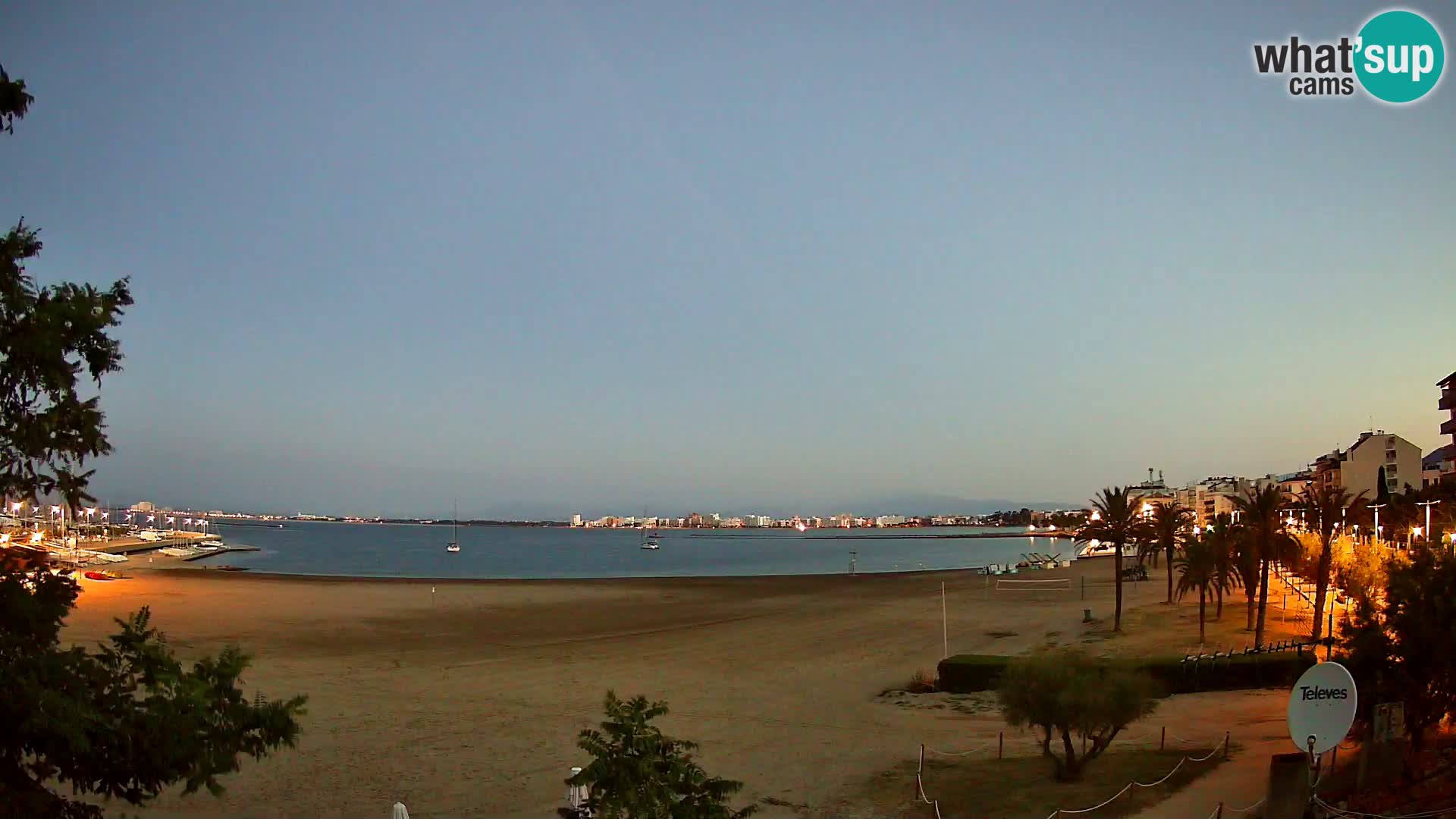 Webcam La Perola beach | ROSES | Costa Brava