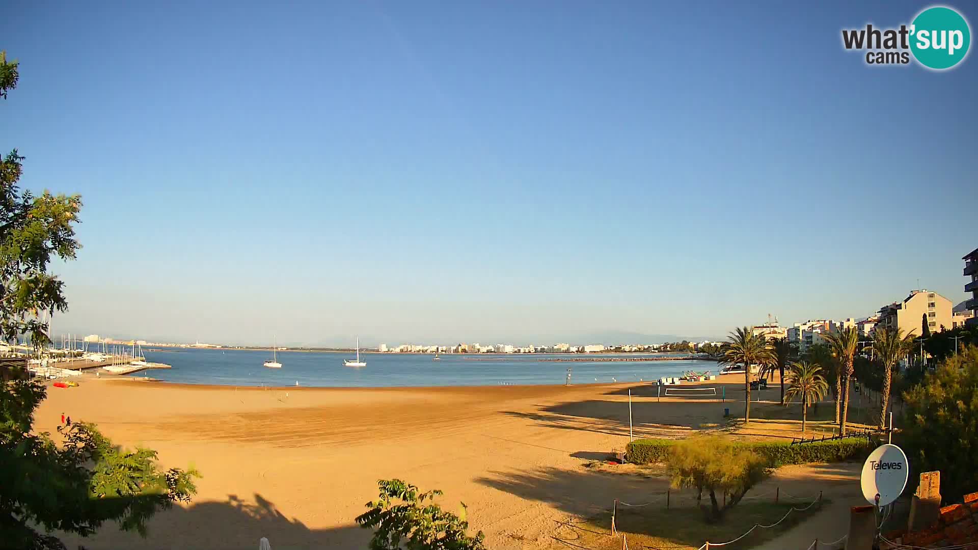Webcam Playa La Perola | ROSES | Costa Brava