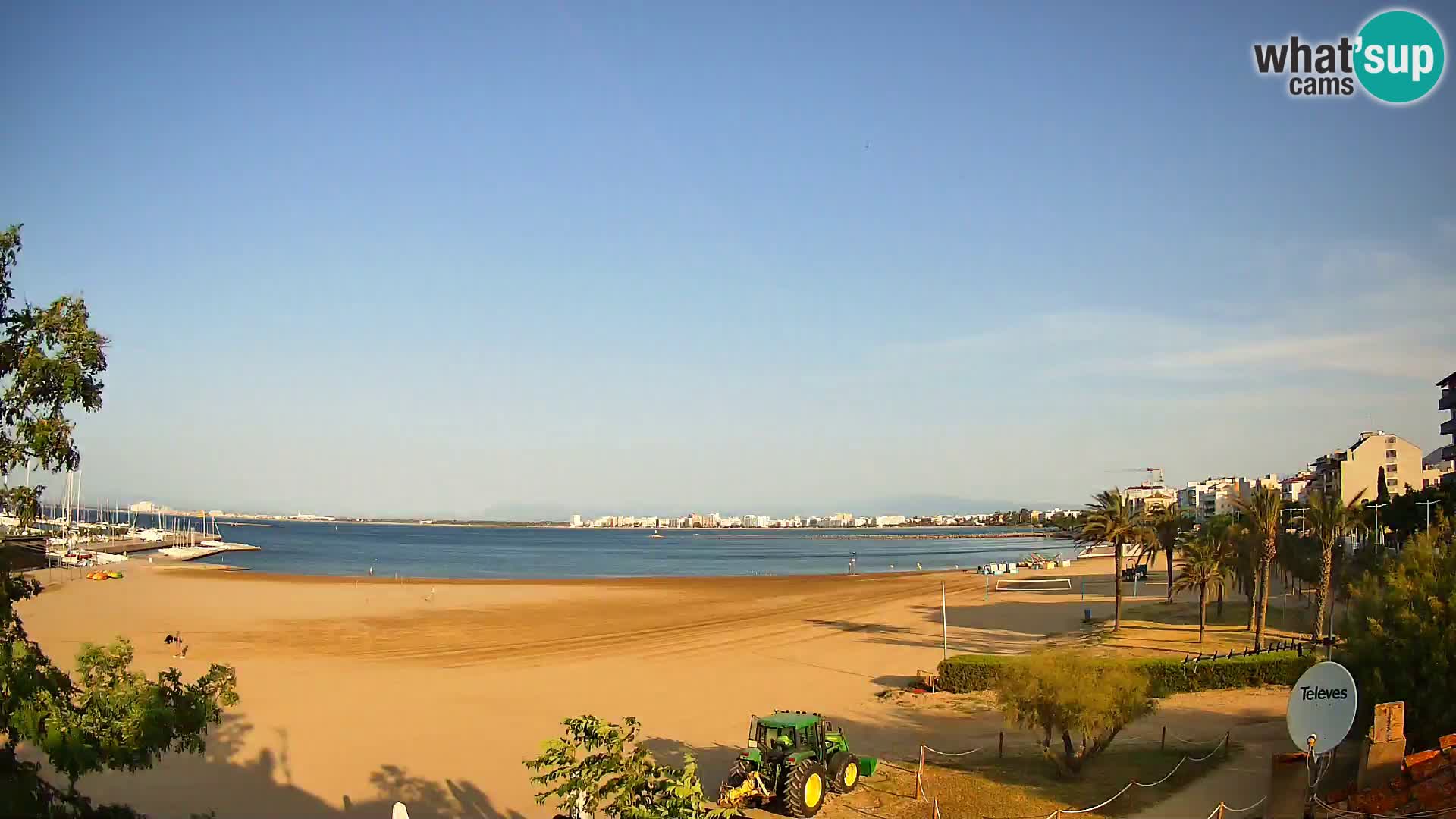 Webcam spiaggia La Perola | ROSES | Costa Brava