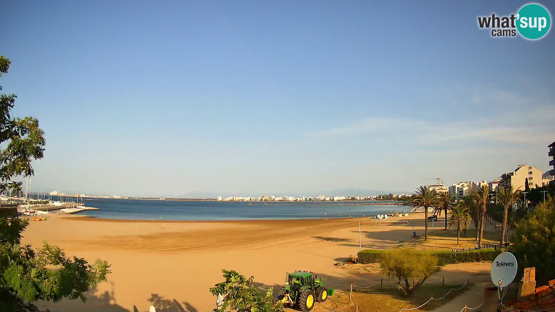 Kamera plaža La Perola | ROSES | Costa Brava