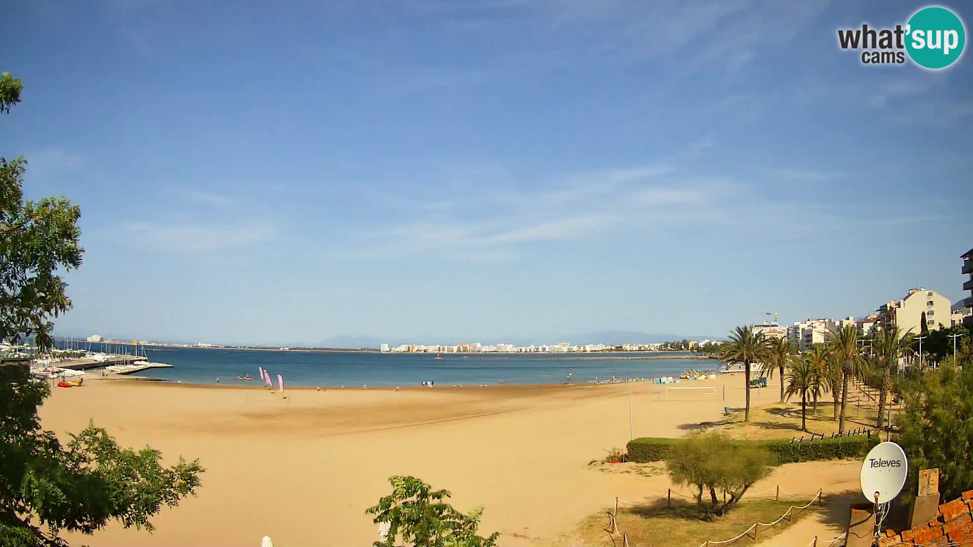 Webcam Strand La Perola | ROSES | Costa Brava