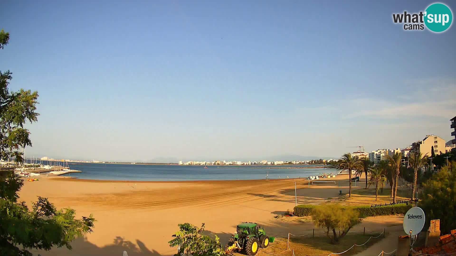 Webcam plage La Perola | ROSES | Costa Brava