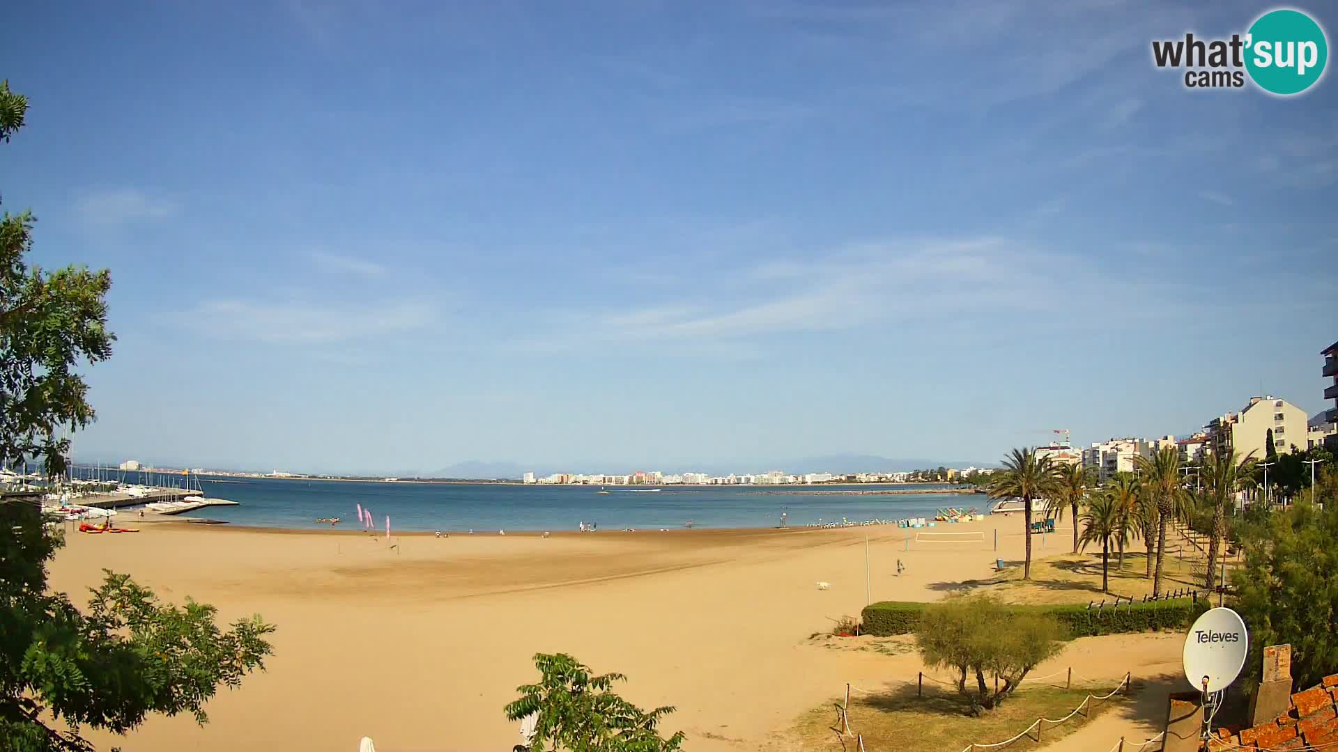 Webcam Playa La Perola | ROSES | Costa Brava