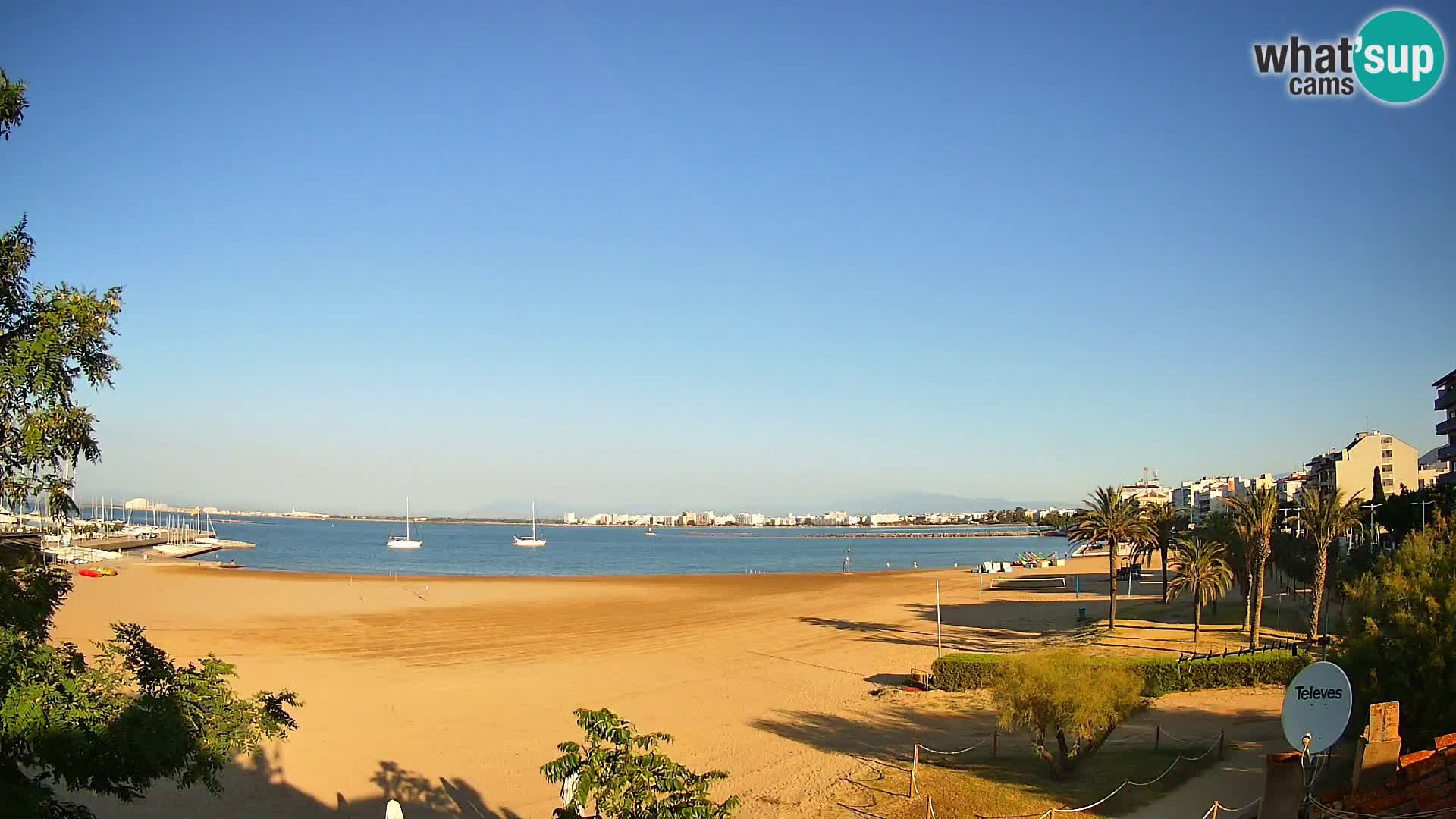 Webcam Playa La Perola | ROSES | Costa Brava