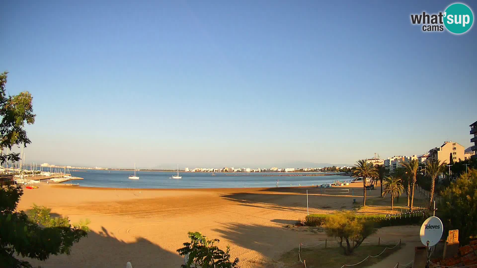 Webcam Strand La Perola | ROSES | Costa Brava