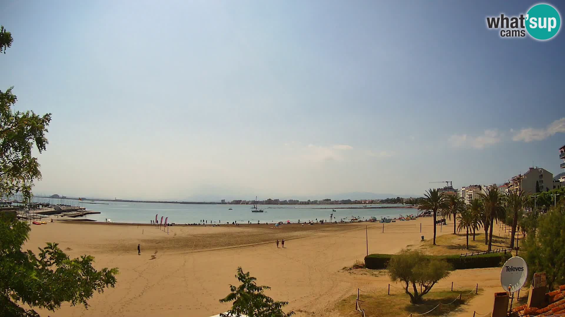 Webcam spiaggia La Perola | ROSES | Costa Brava