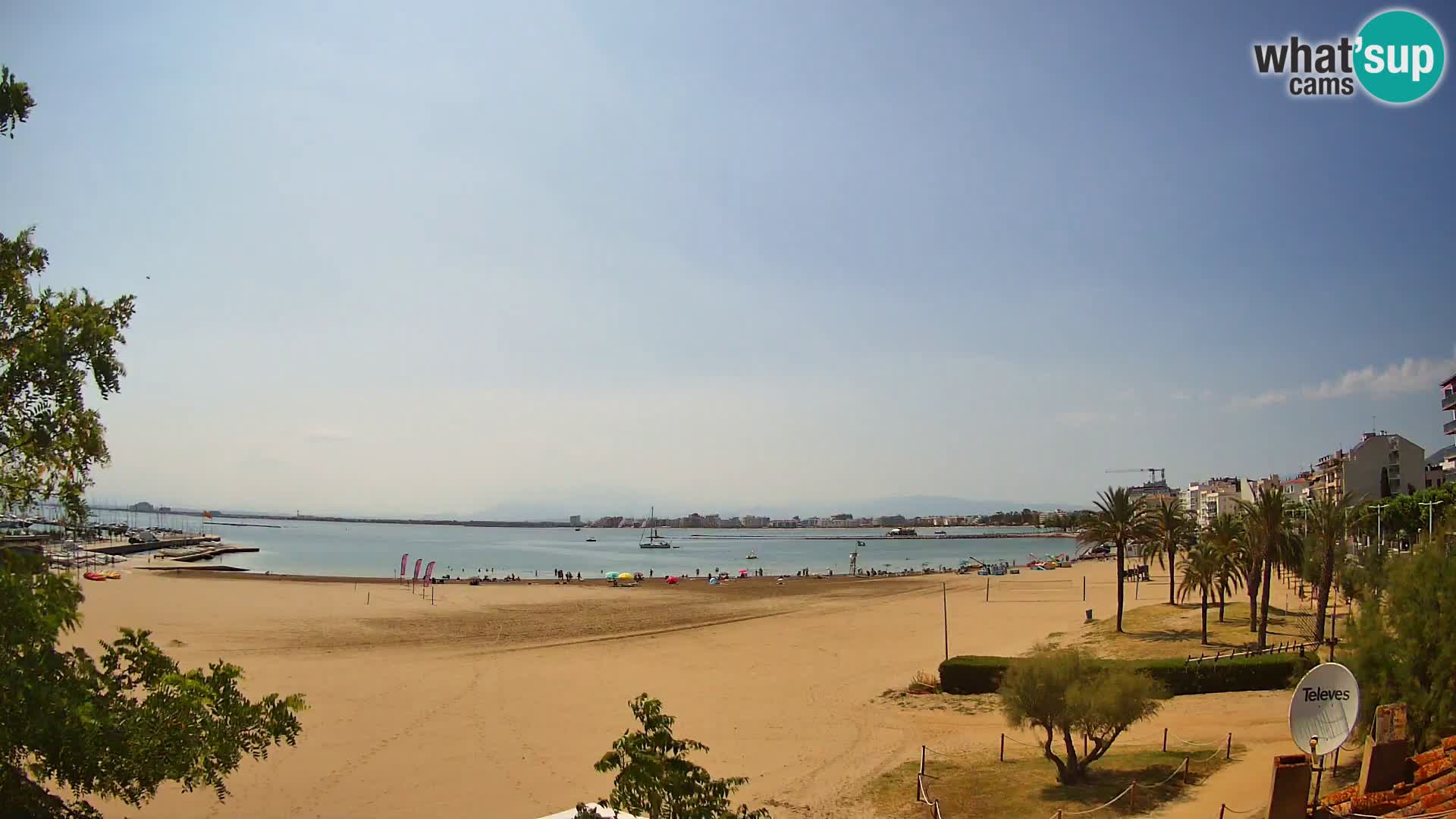 Webcam Strand La Perola | ROSES | Costa Brava