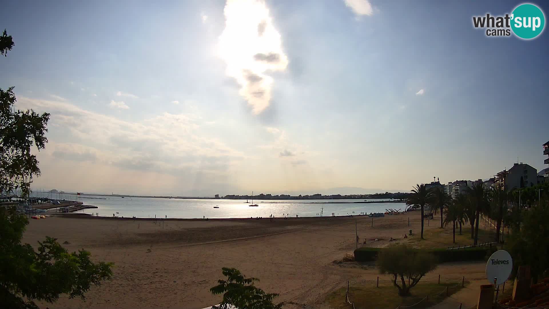 Webcam plage La Perola | ROSES | Costa Brava