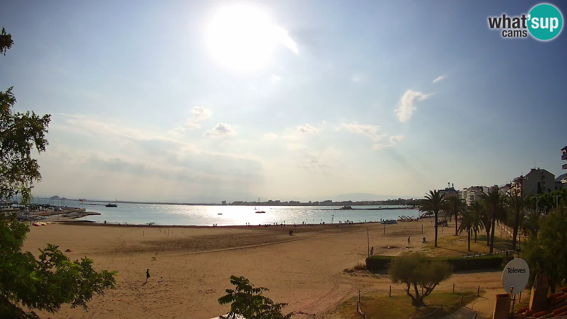 Webcam plage La Perola | ROSES | Costa Brava
