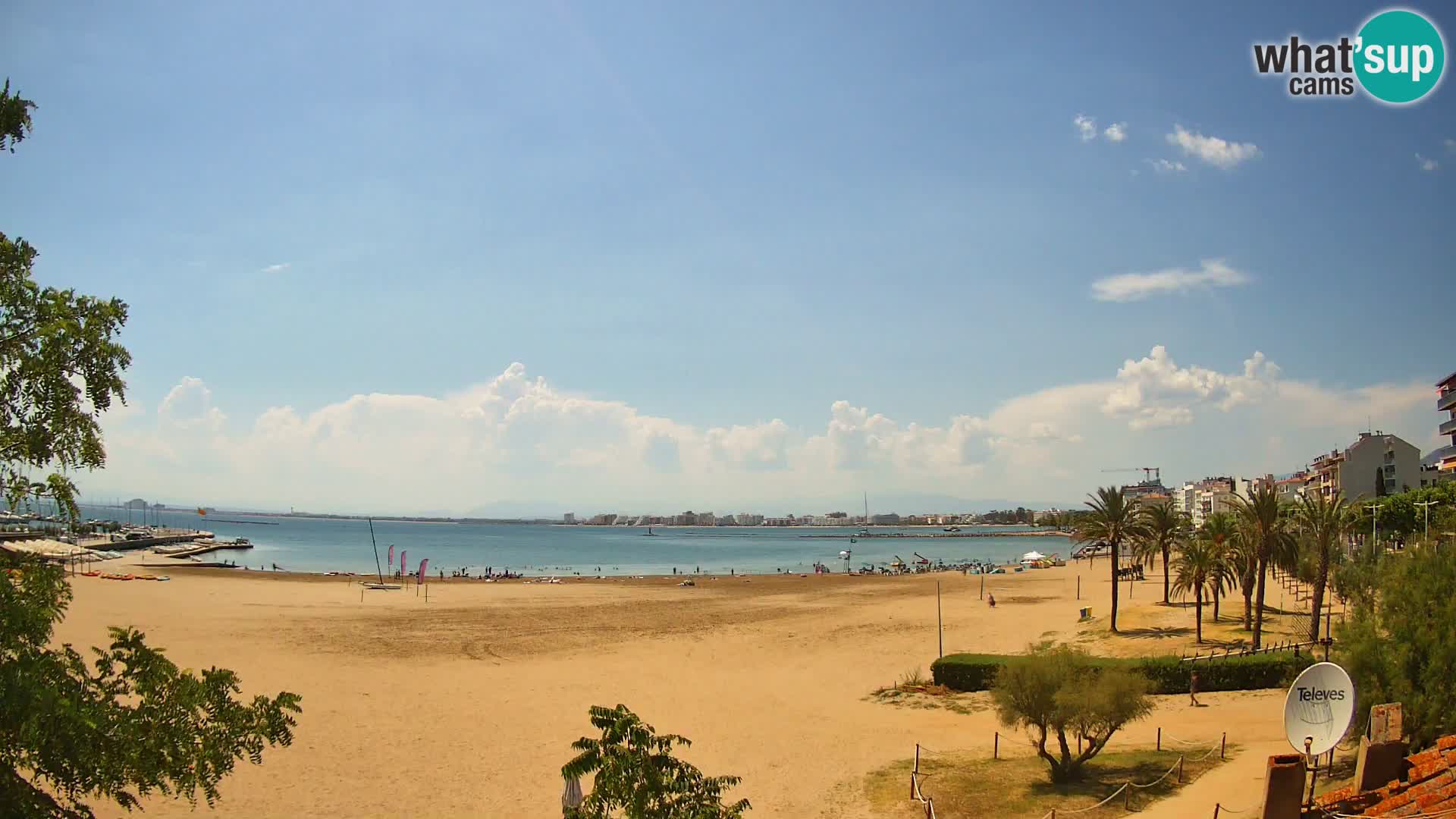 Webcam La Perola beach | ROSES | Costa Brava