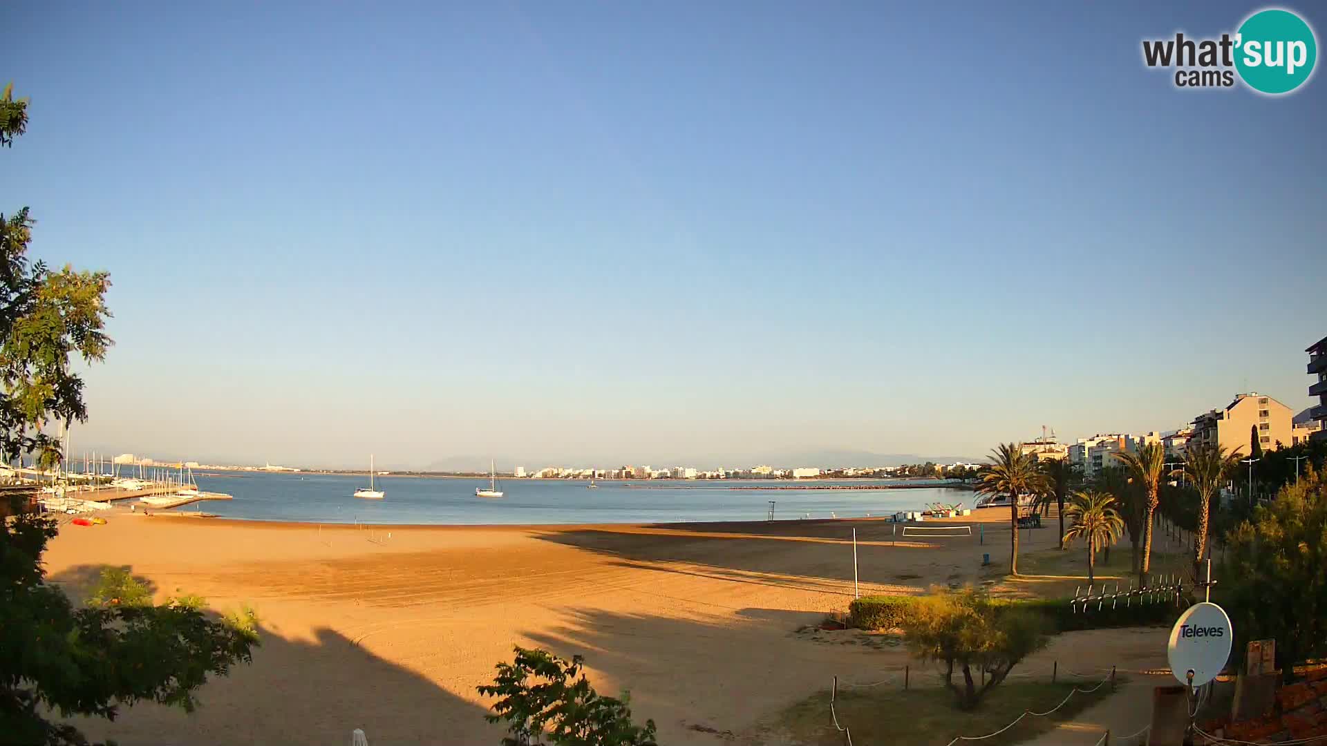 Webcam plage La Perola | ROSES | Costa Brava
