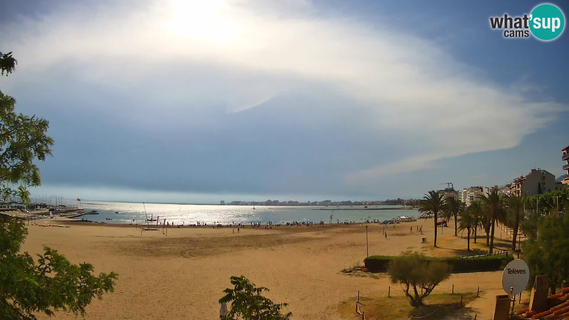 Webcam spiaggia La Perola | ROSES | Costa Brava
