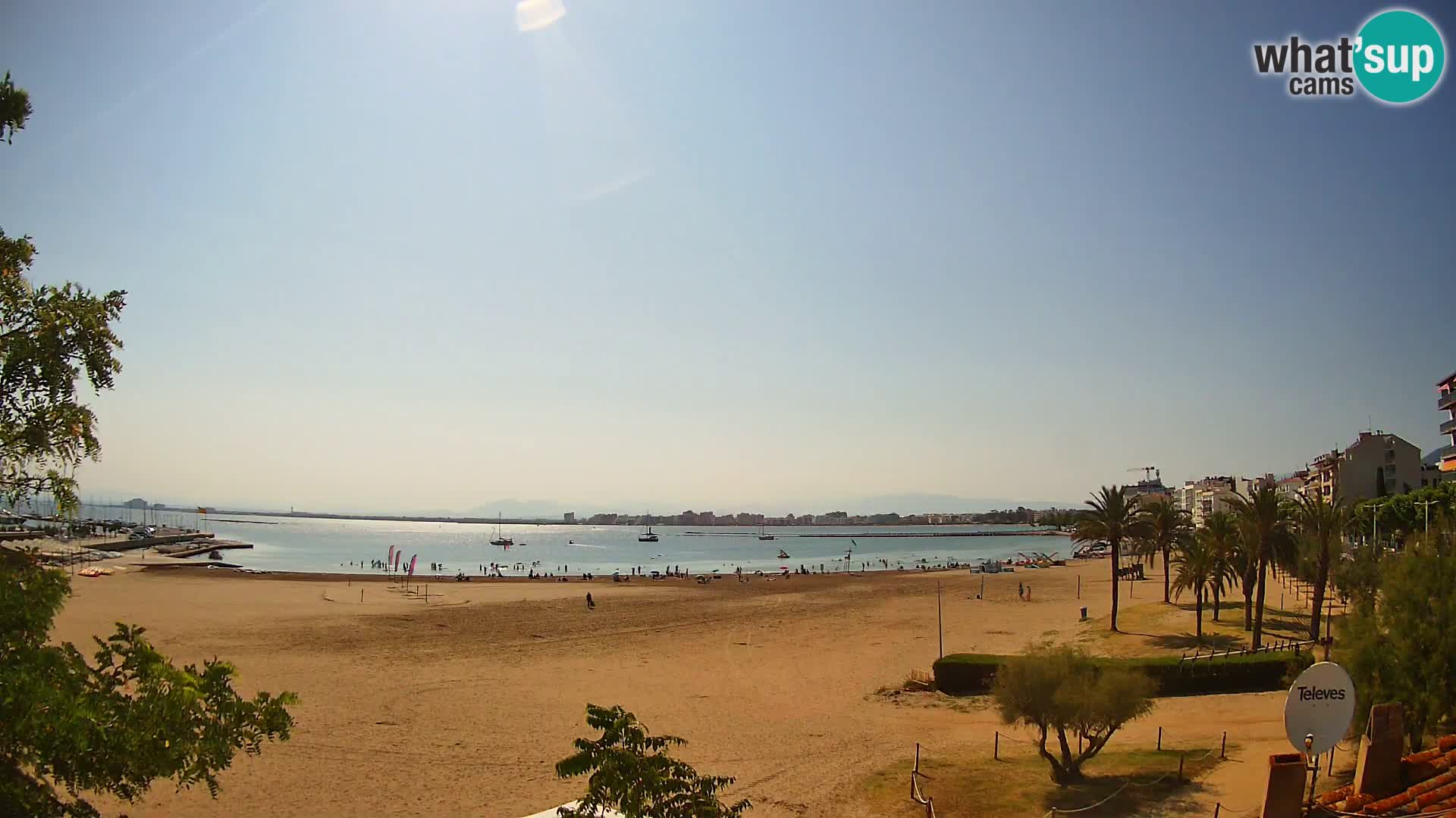 Webcam spiaggia La Perola | ROSES | Costa Brava