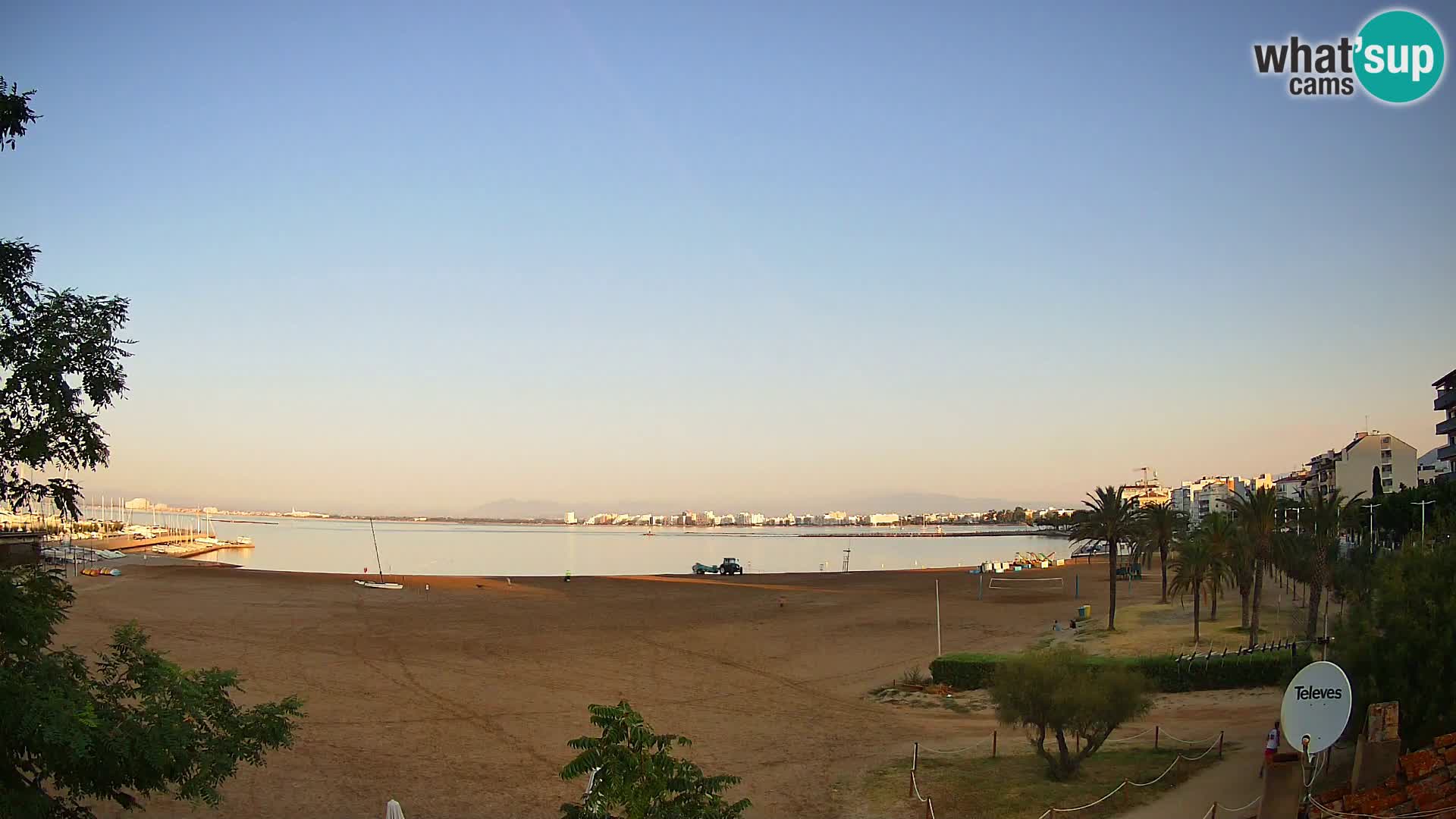 Webcam Strand La Perola | ROSES | Costa Brava
