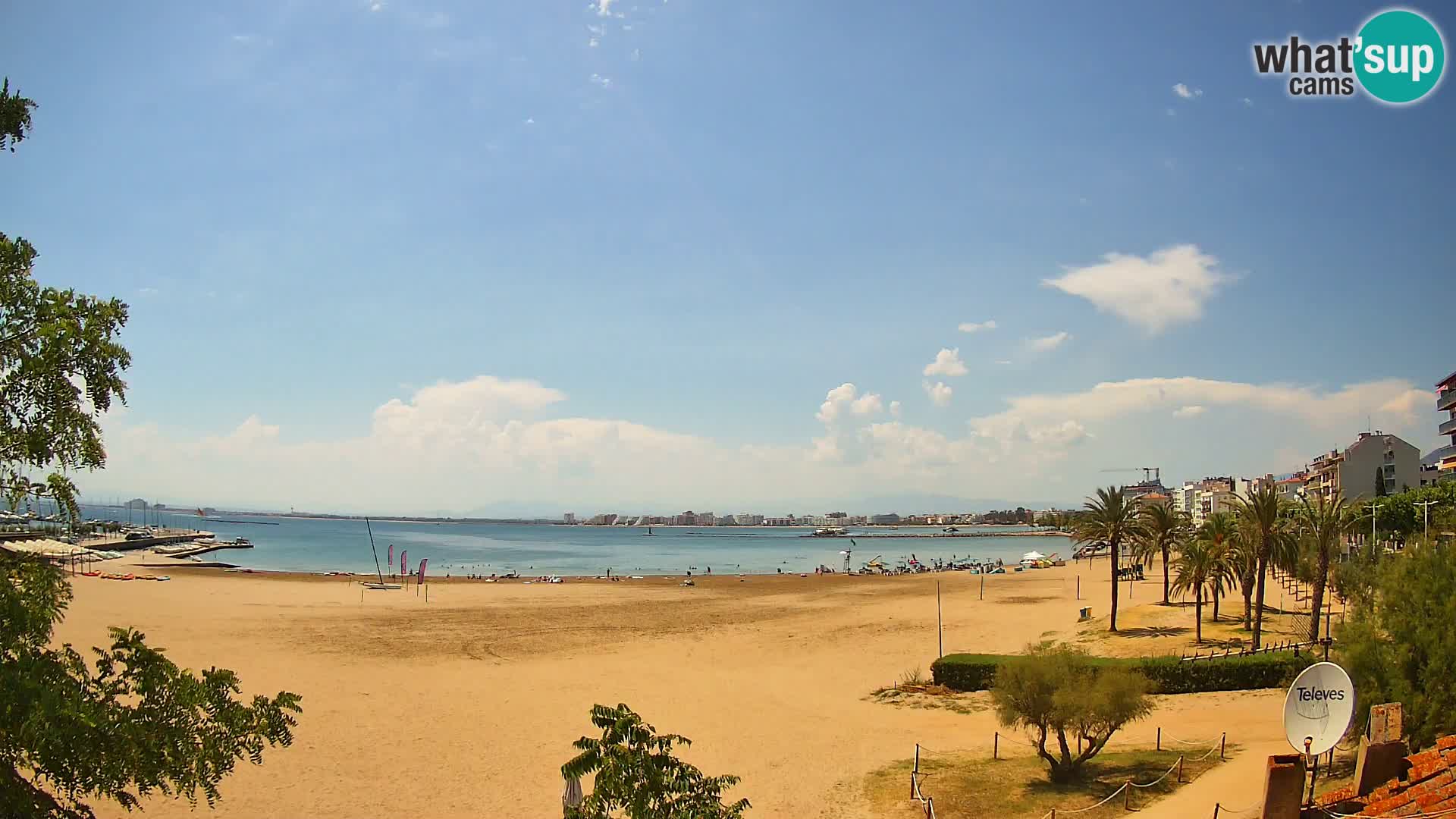 Webcam Playa La Perola | ROSES | Costa Brava