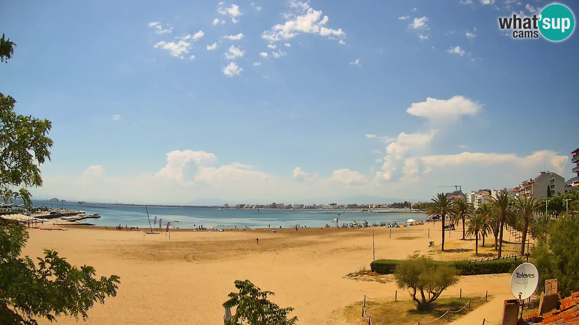 Kamera plaža La Perola | ROSES | Costa Brava
