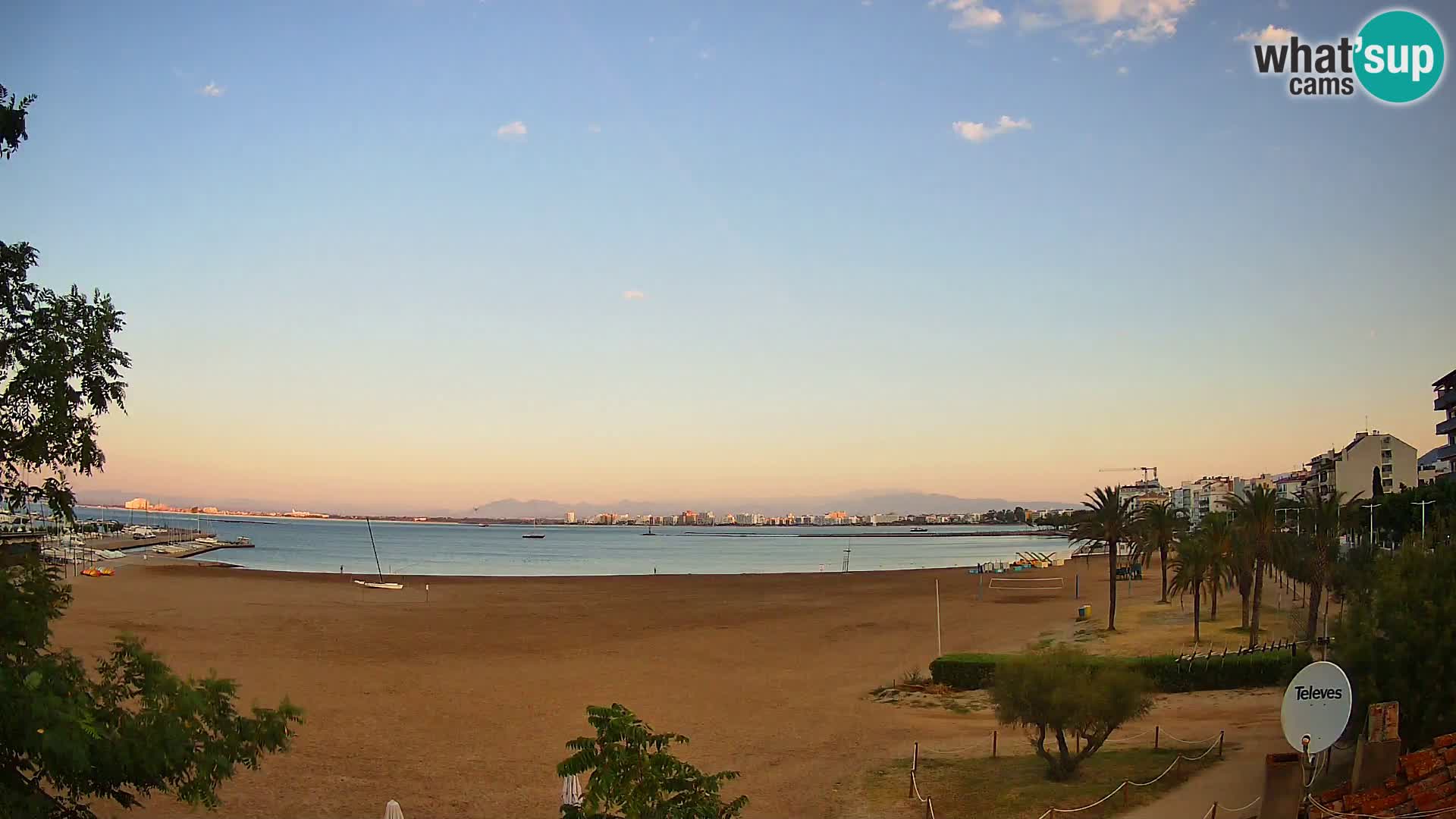 Webcam plage La Perola | ROSES | Costa Brava
