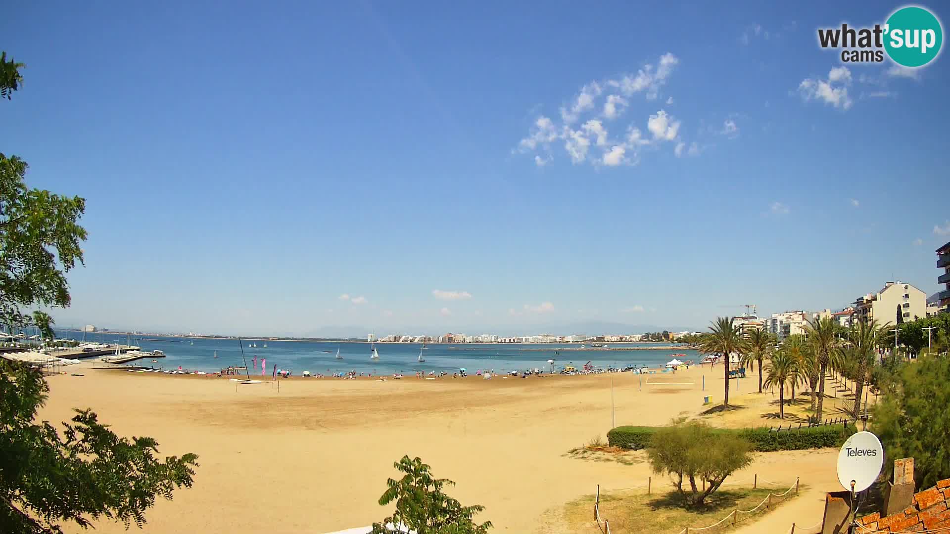 Webcam Playa La Perola | ROSES | Costa Brava