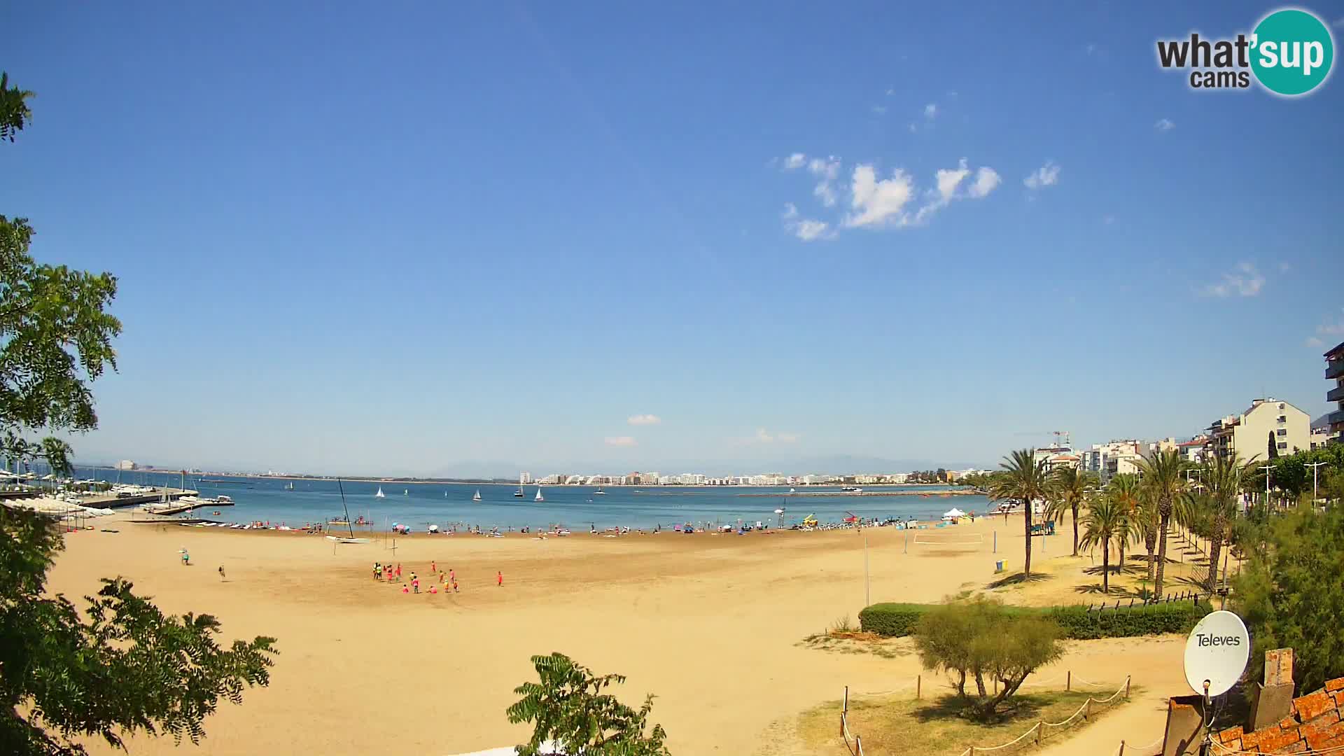 Webcam Strand La Perola | ROSES | Costa Brava