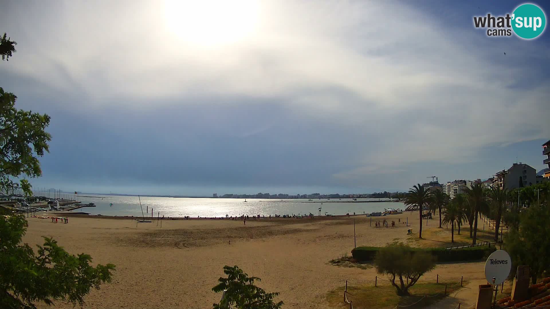 Webcam spiaggia La Perola | ROSES | Costa Brava