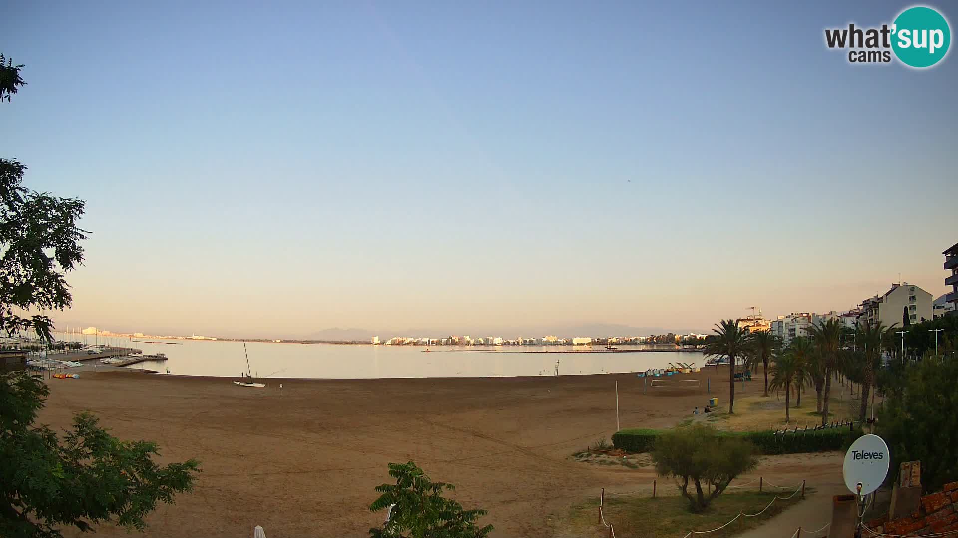 Webcam La Perola beach | ROSES | Costa Brava