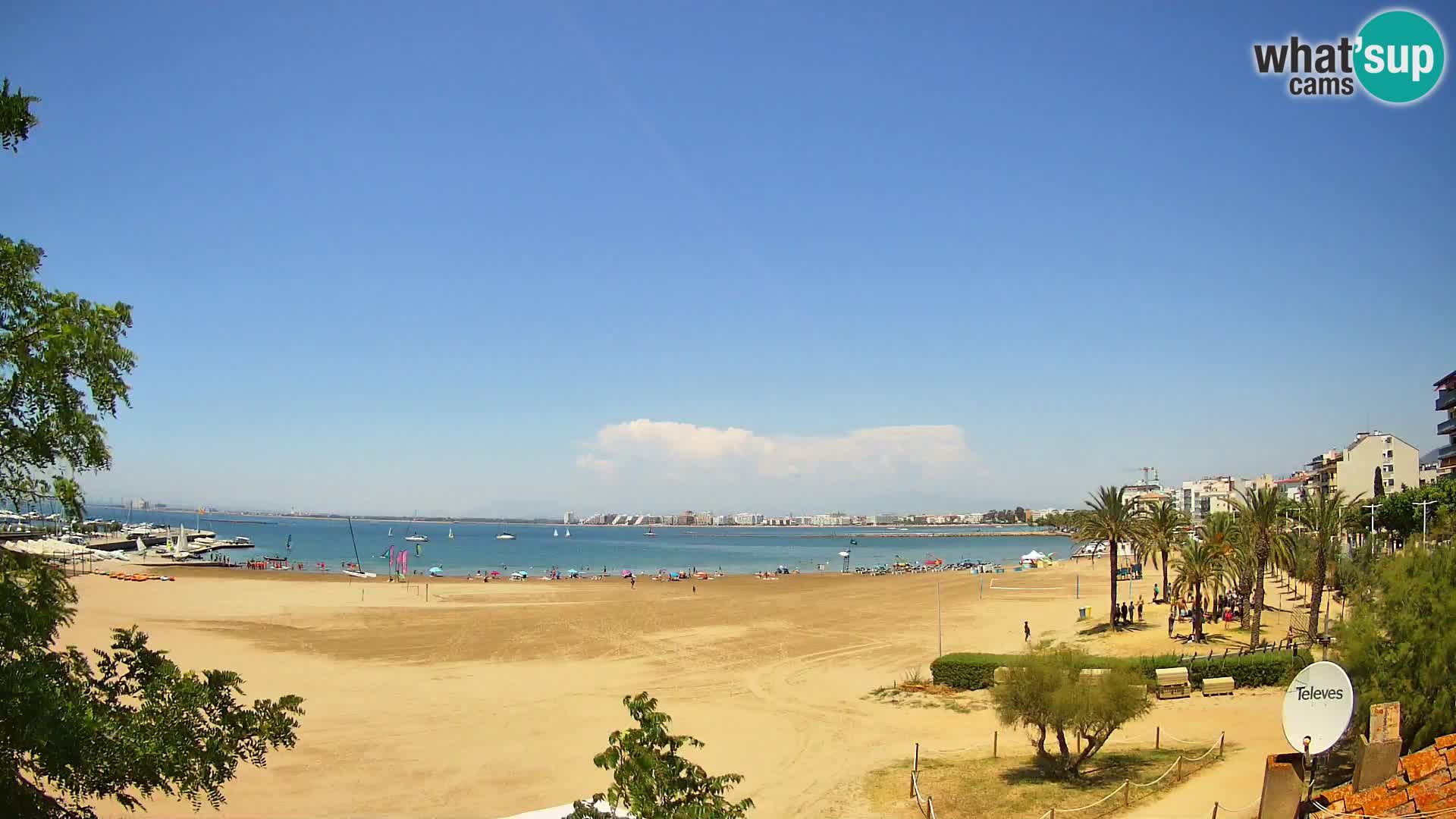 Webcam Strand La Perola | ROSES | Costa Brava
