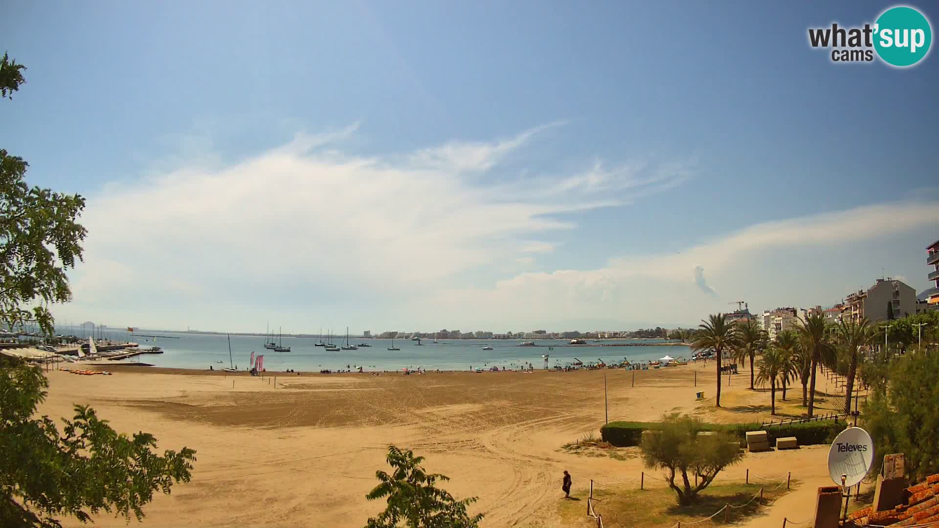 Webcam spiaggia La Perola | ROSES | Costa Brava