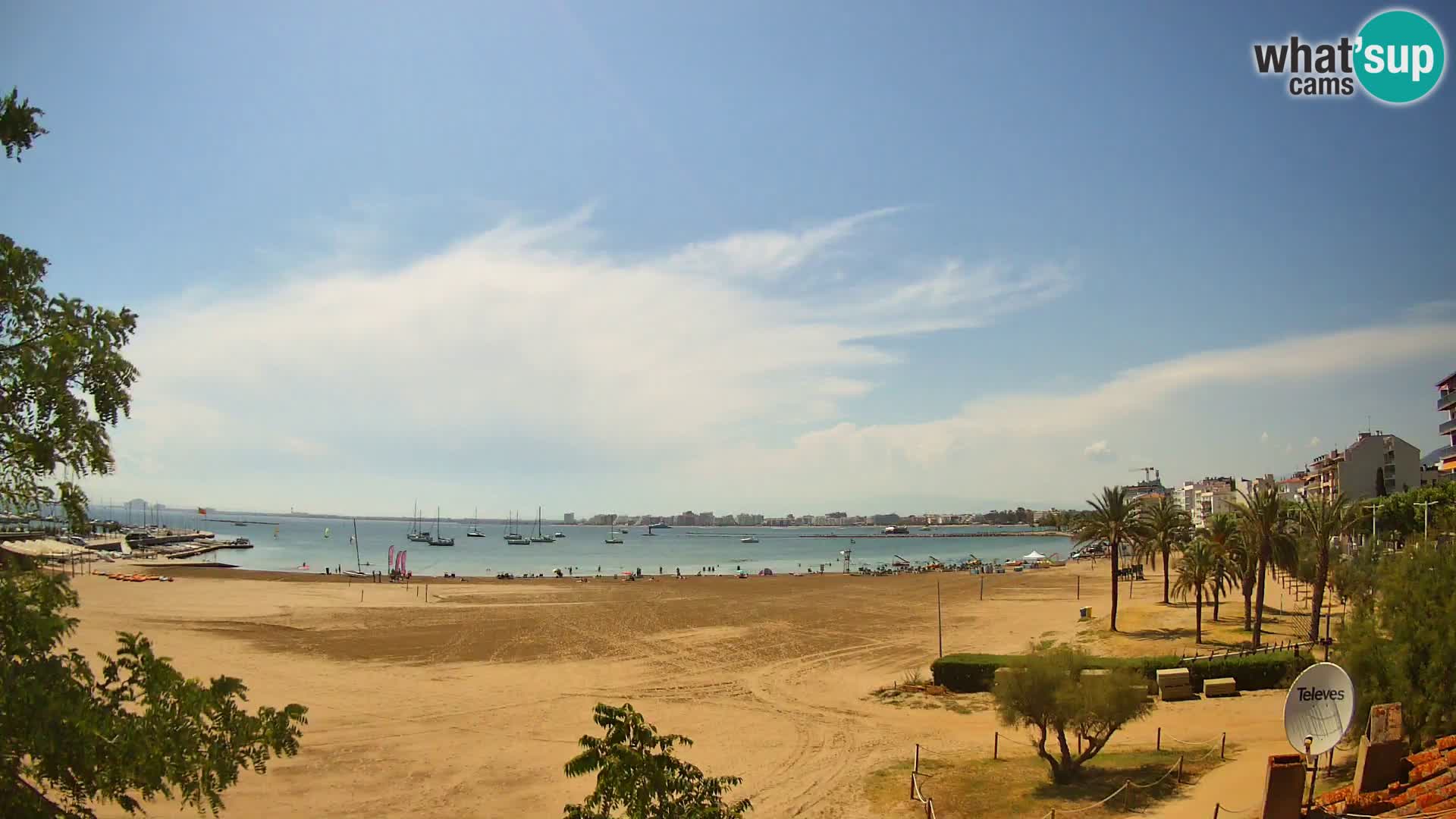 Webcam La Perola beach | ROSES | Costa Brava