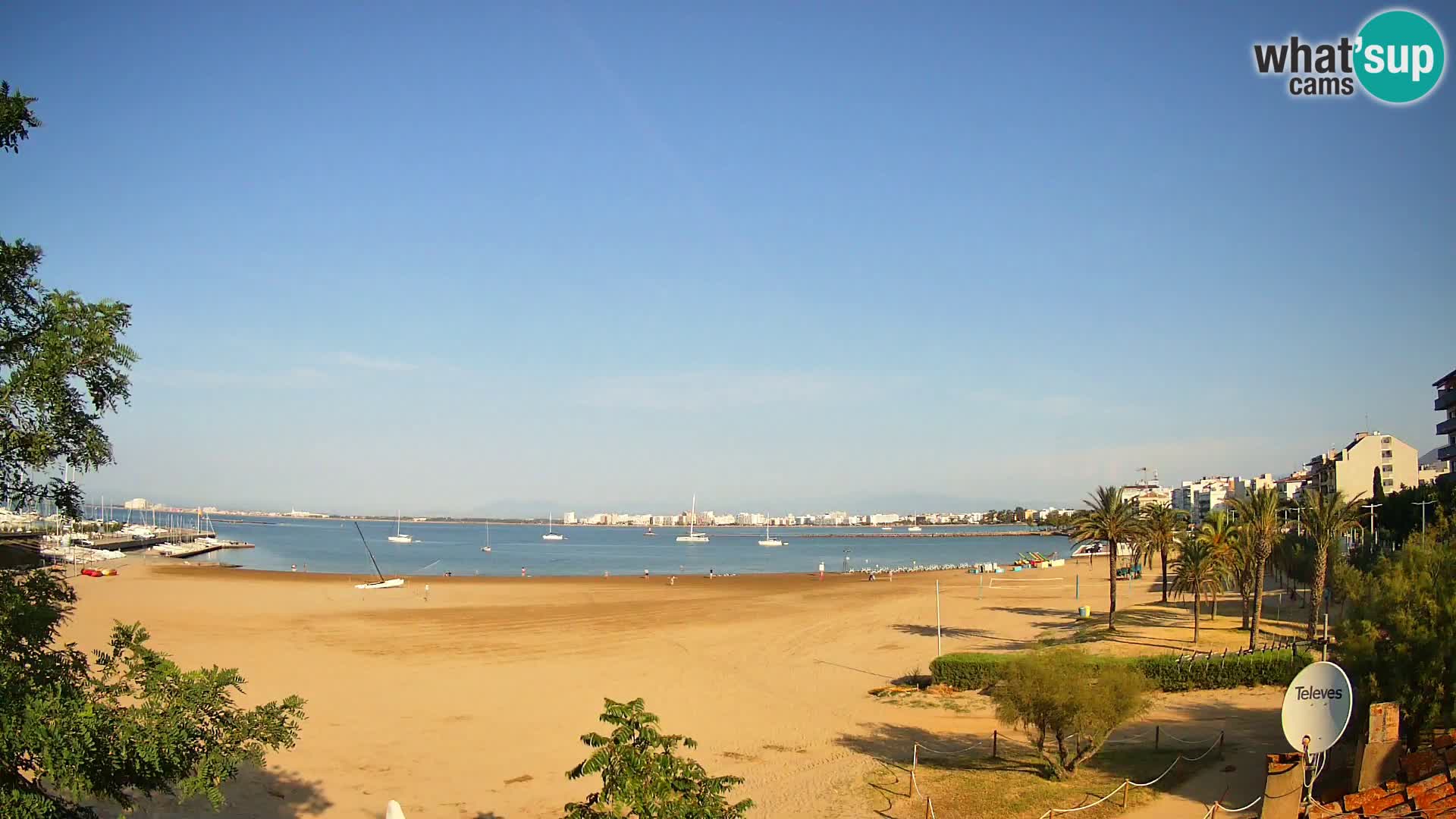 Webcam Playa La Perola | ROSES | Costa Brava
