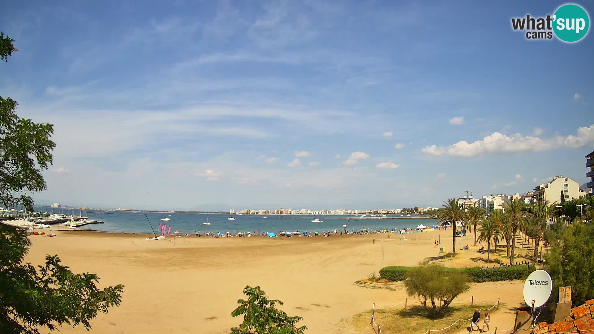 Webcam plage La Perola | ROSES | Costa Brava