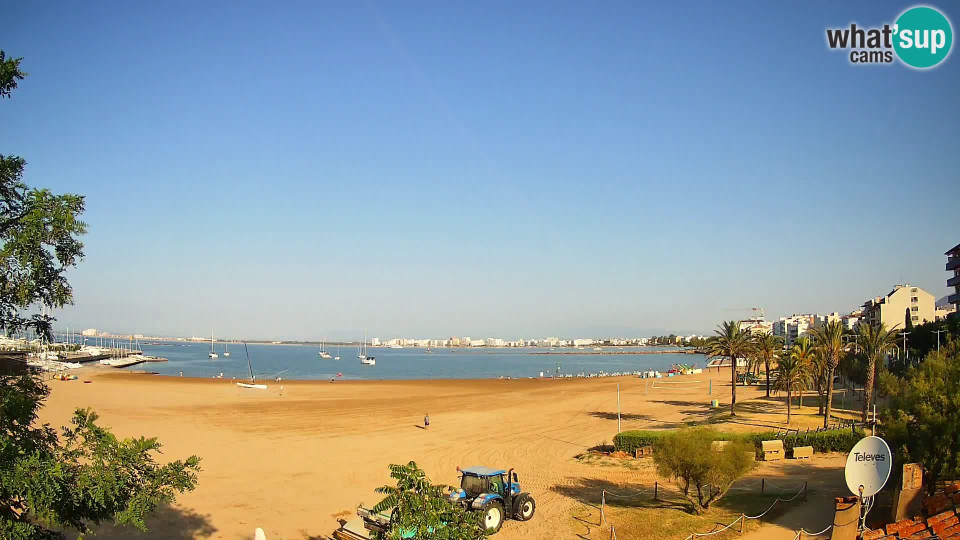 Webcam La Perola beach | ROSES | Costa Brava